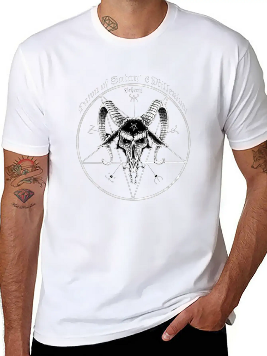 Satan Millenia Relaxed Everyday Tee – Lightweight And Durable Cotton