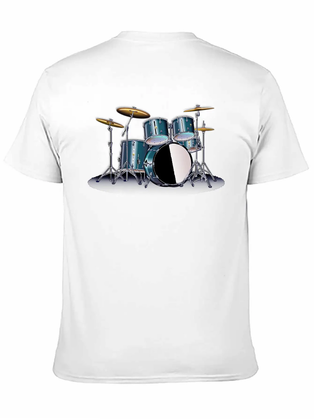 SATIN BLUE DRUM SET Stylish Everyday T-Shirt – Unisex Basic Cotton Tee