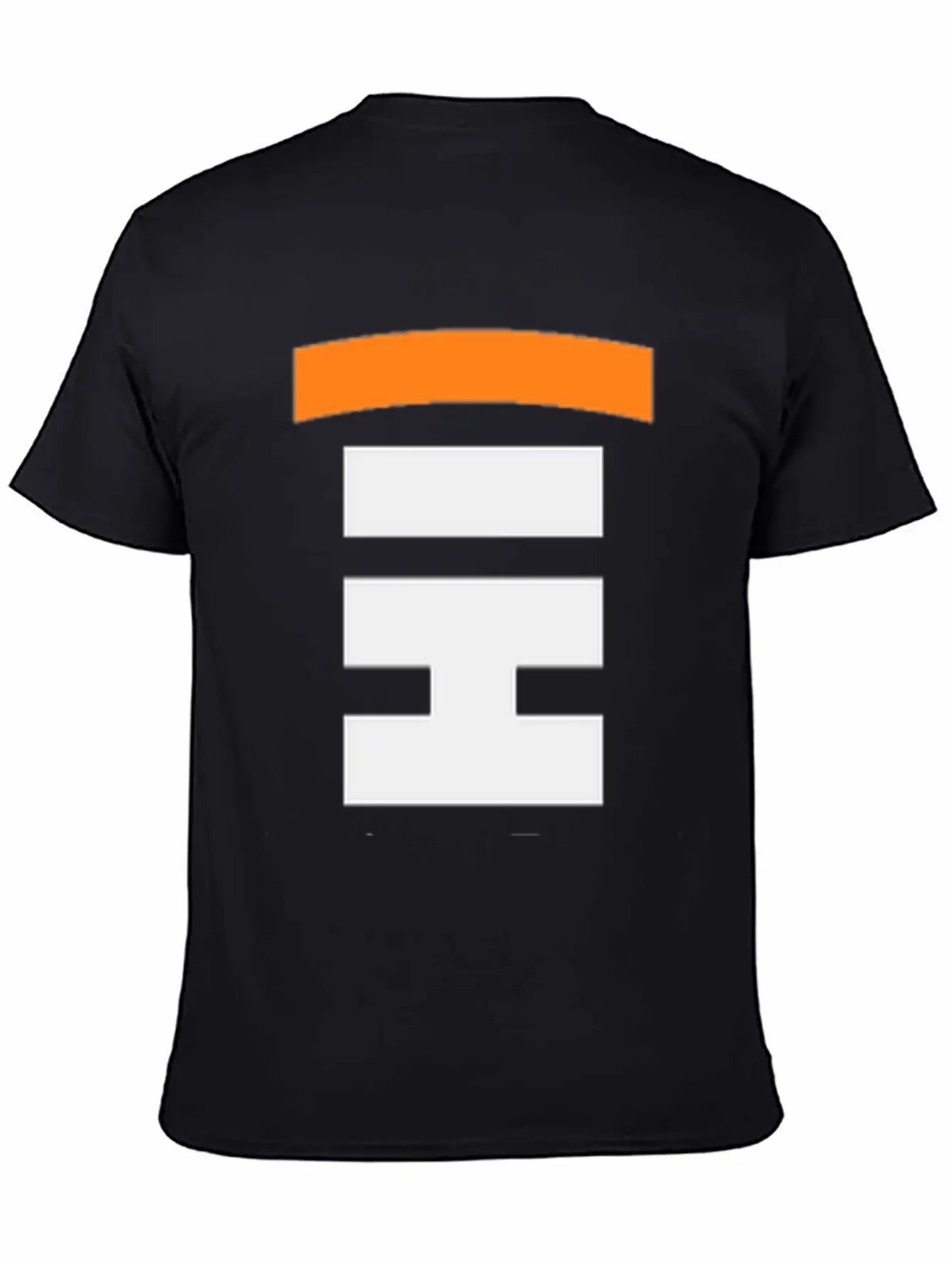 SATOSHI Vertical Design With Bullseye - Black Font Classic Cotton Tee – Unisex Comfort For Any Season