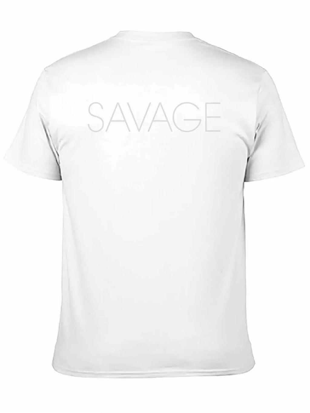 Savage 2 Essential Unisex Summer Tee – Soft Cotton Casual Fit