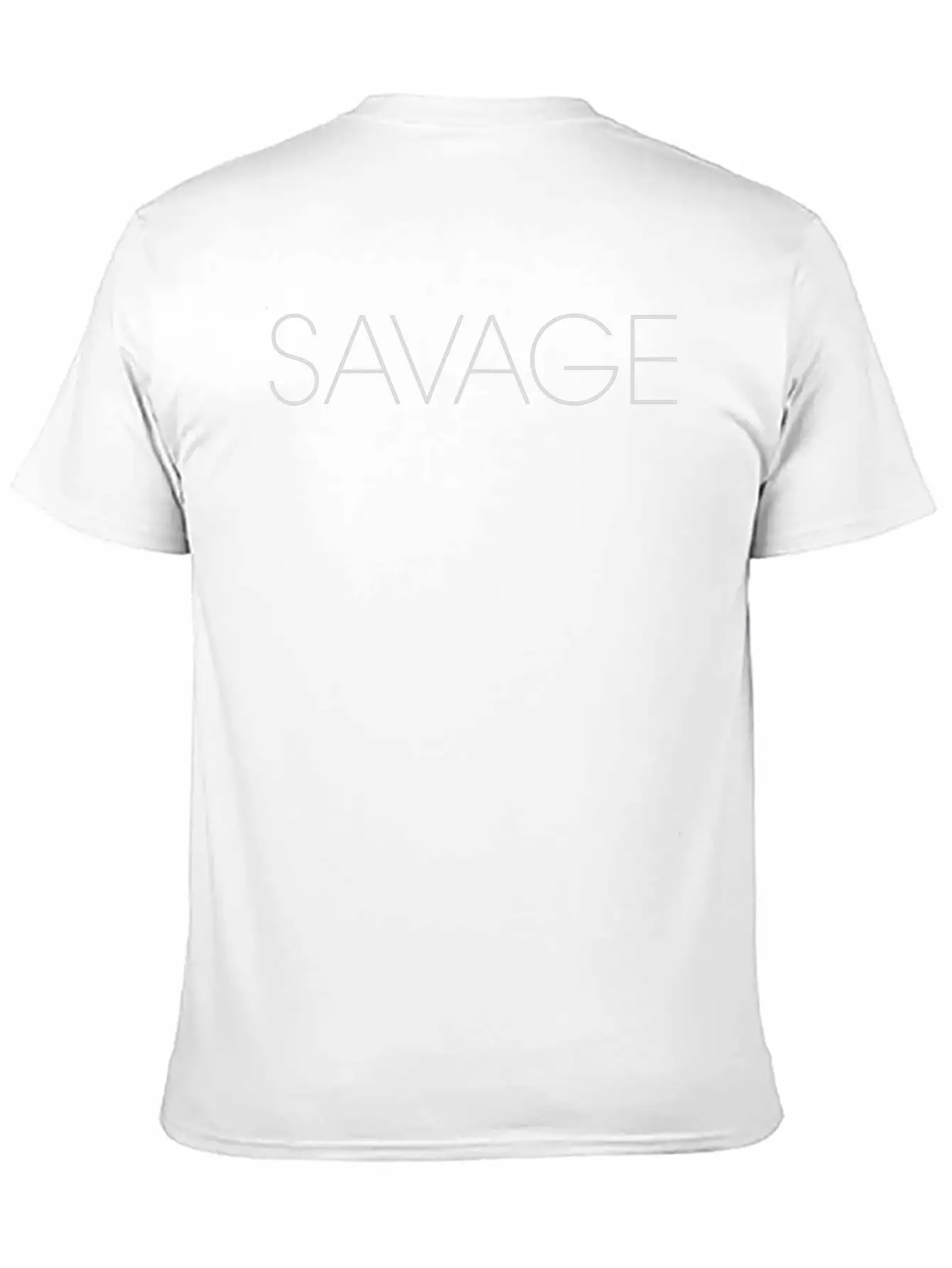 Savage 2 Essential Unisex Summer Tee – Soft Cotton Casual Fit