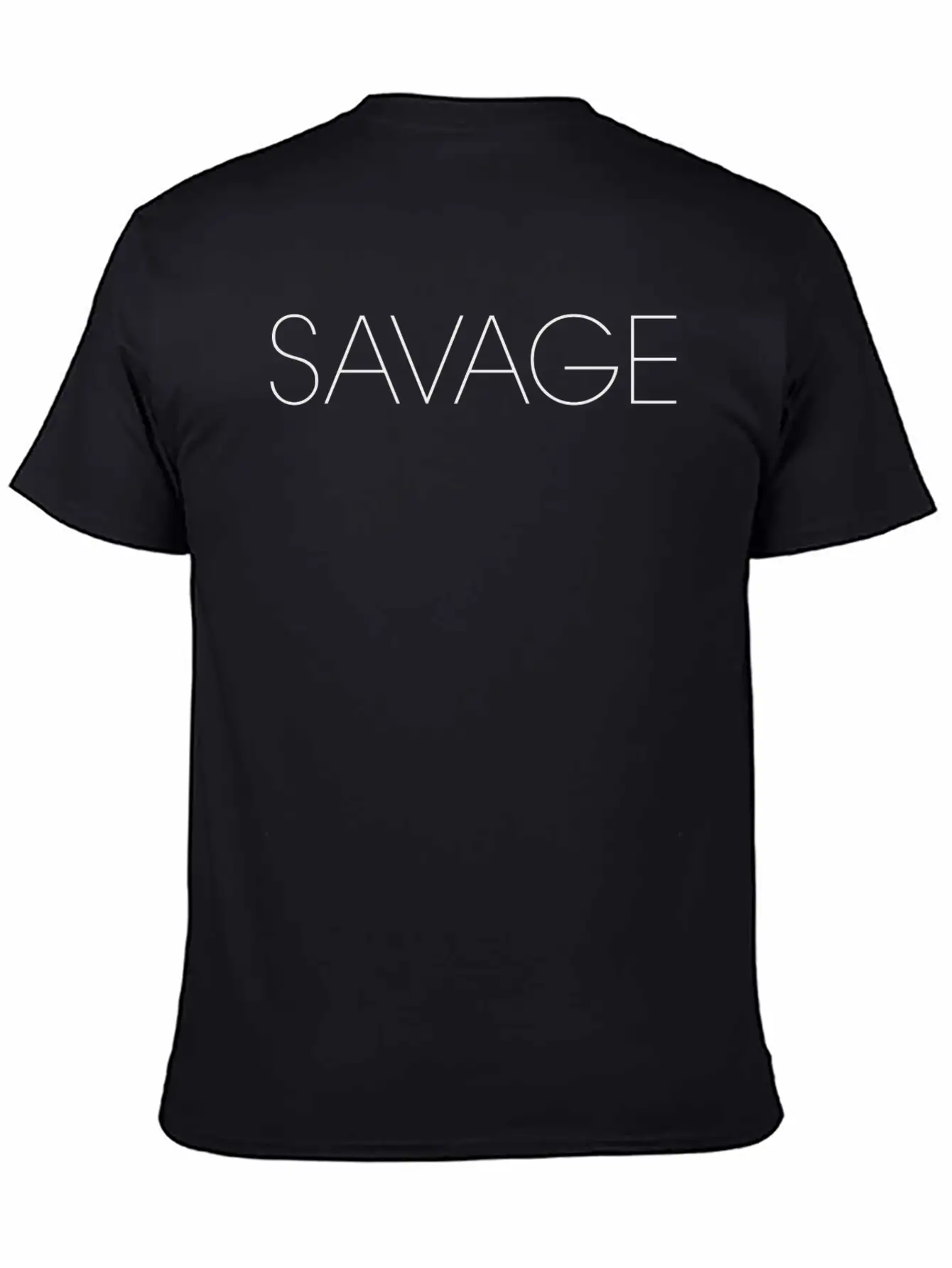Savage 2 Essential Unisex Summer Tee – Soft Cotton Casual Fit