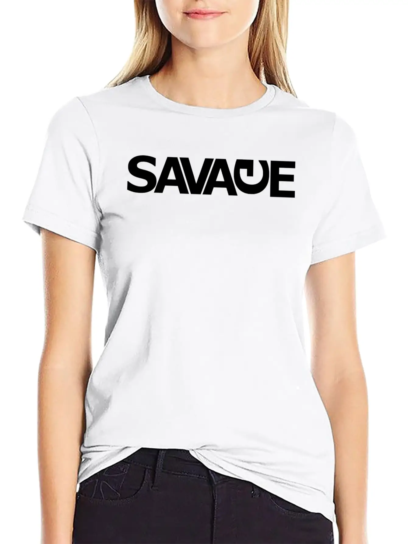 "SAVAGE" By Foxnation Classic Cotton Tee – Unisex Comfort For Any Season