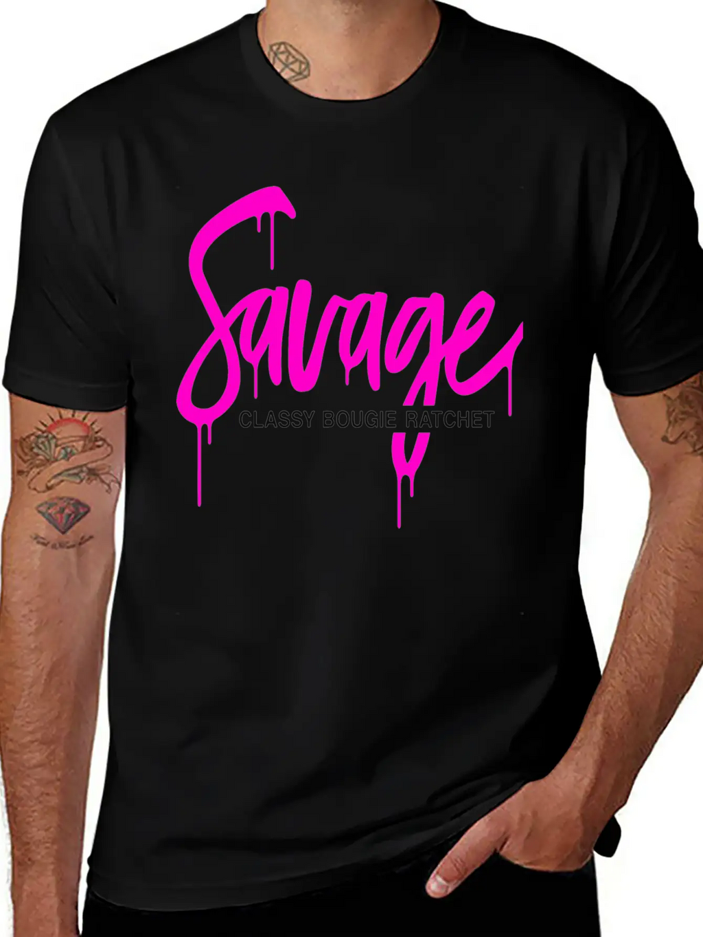 Savage Classy Bougie Ratchet Unisex Casual T-Shirt – Clean Design For Daily Comfort