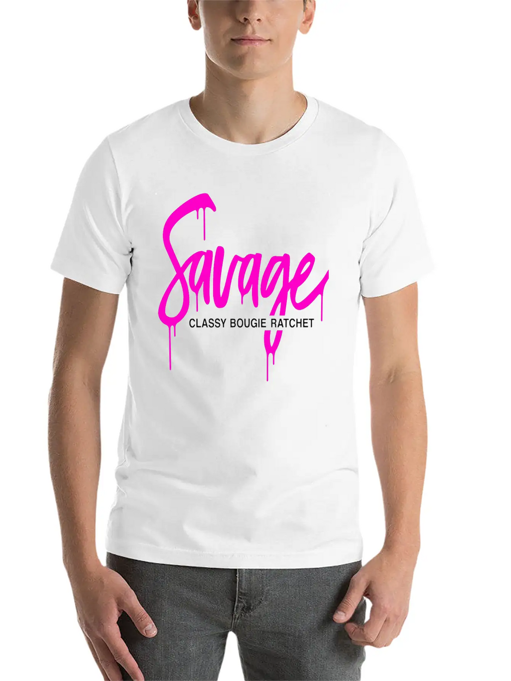 Savage Classy Bougie Ratchet Unisex Casual T-Shirt – Clean Design For Daily Comfort
