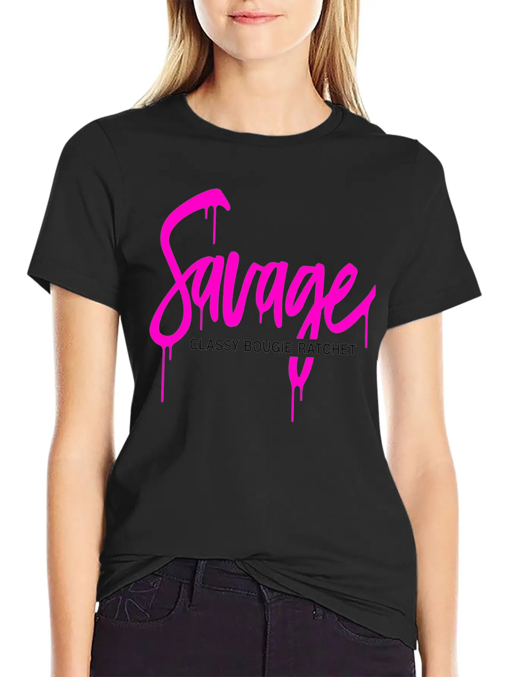 Savage Classy Bougie Ratchet Unisex Casual T-Shirt – Clean Design For Daily Comfort