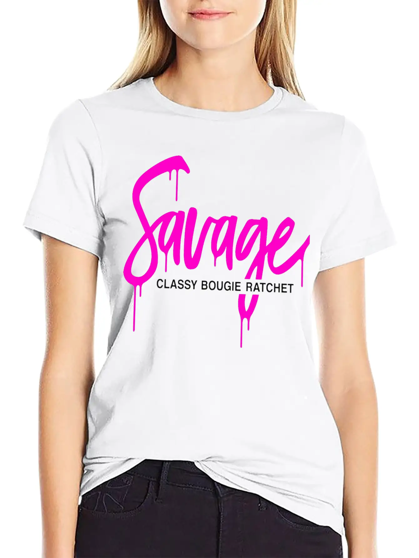 Savage Classy Bougie Ratchet Unisex Casual T-Shirt – Clean Design For Daily Comfort