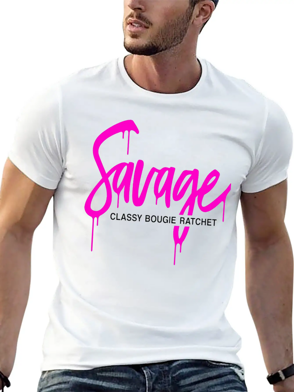 Savage Classy Bougie Ratchet Unisex Casual T-Shirt – Clean Design For Daily Comfort