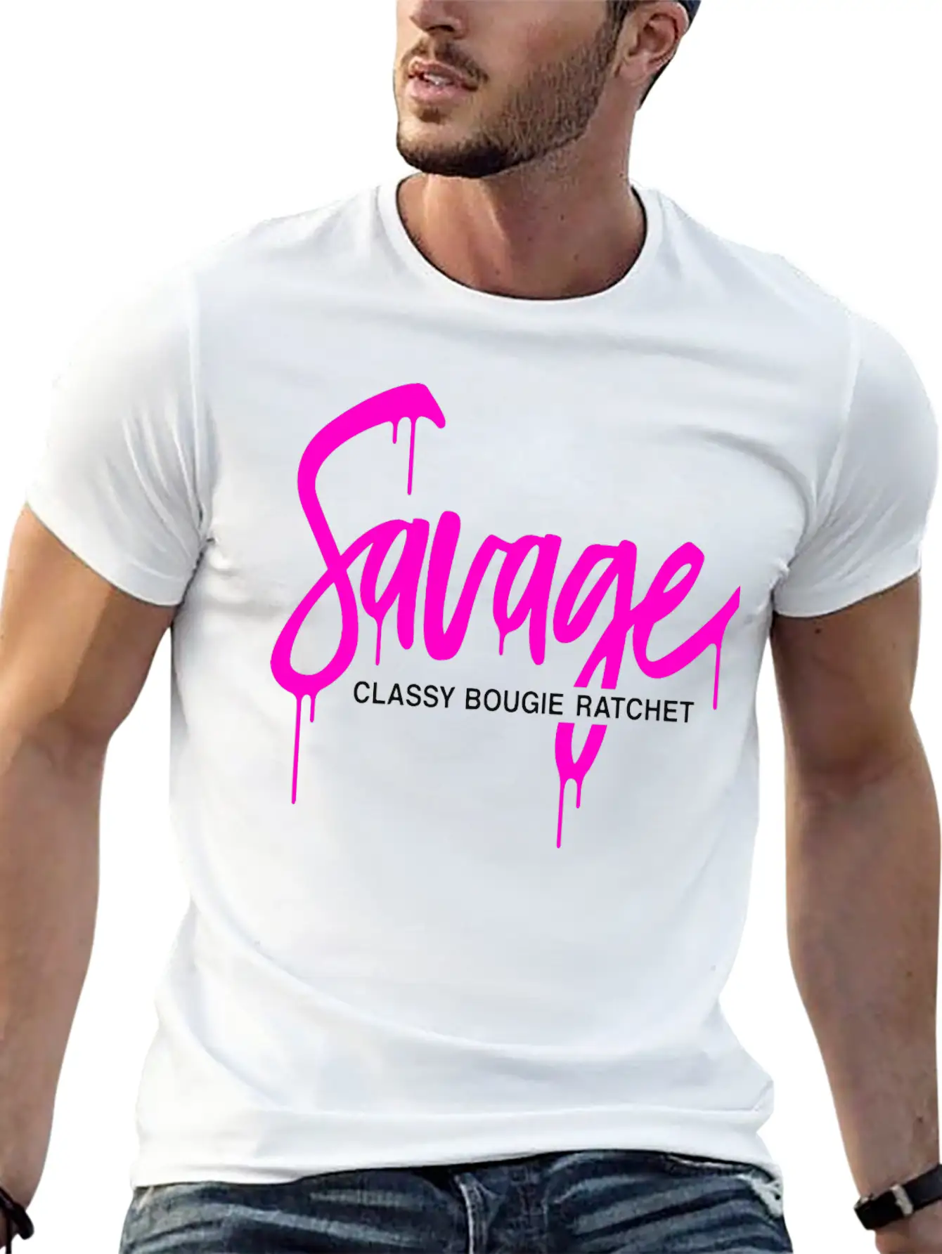 Savage Classy Bougie Ratchet Unisex Casual T-Shirt – Clean Design For Daily Comfort