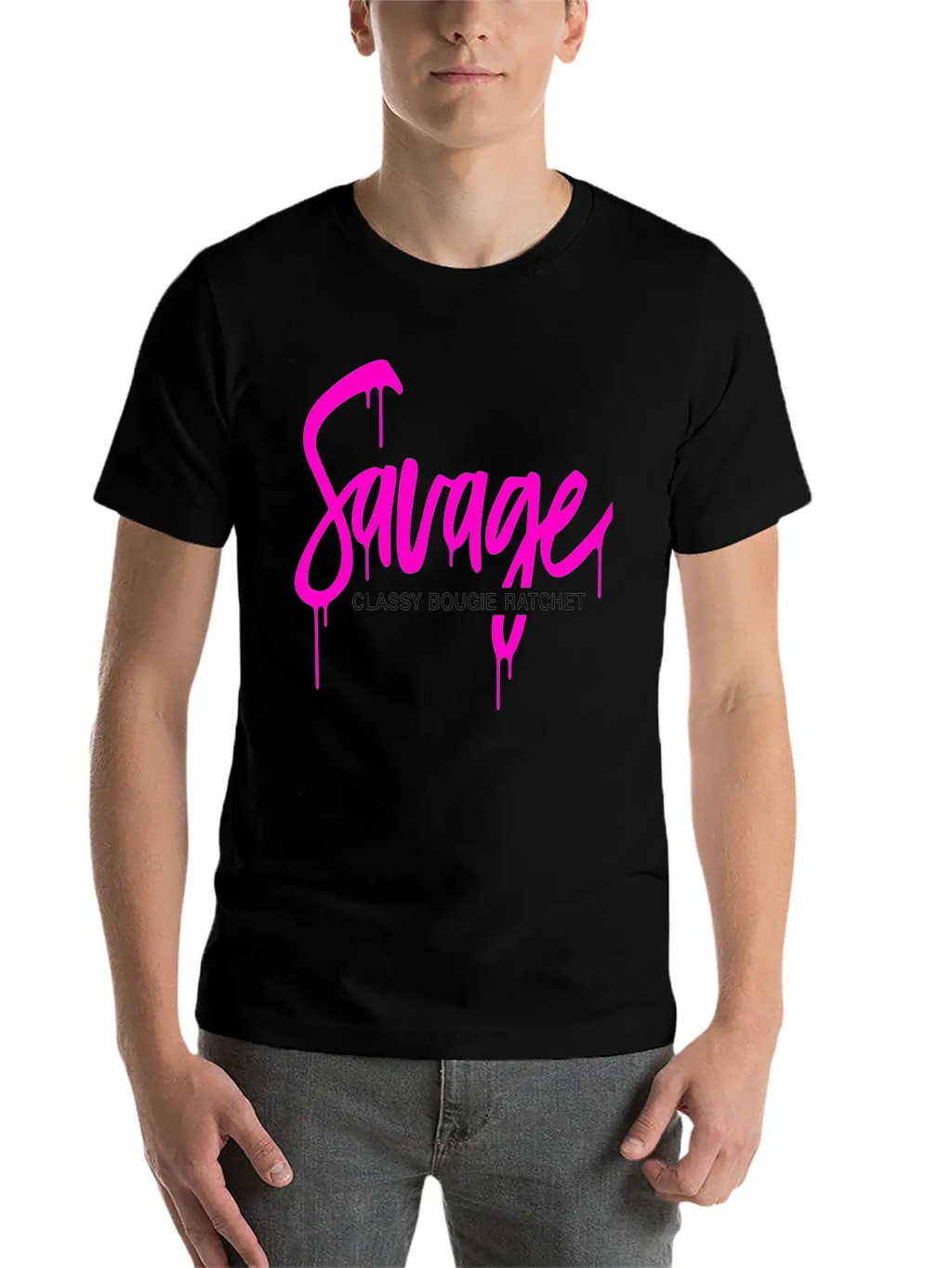 Savage Classy Bougie Ratchet Unisex Casual T-Shirt – Clean Design For Daily Comfort