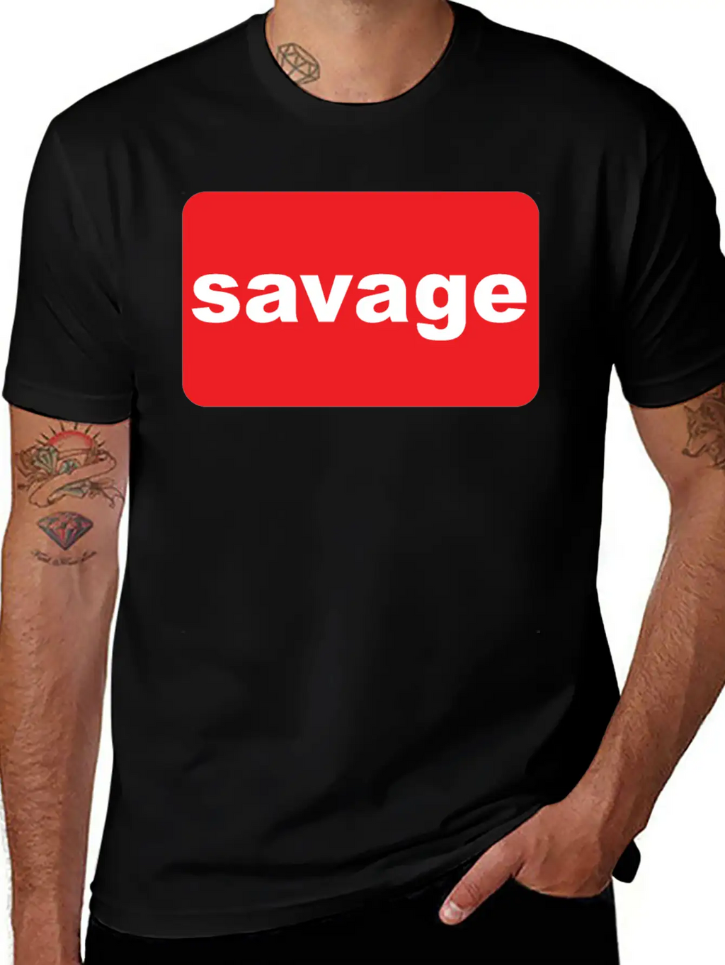 Savage Timeless Short Sleeve Tee – Comfy And Minimalist Design