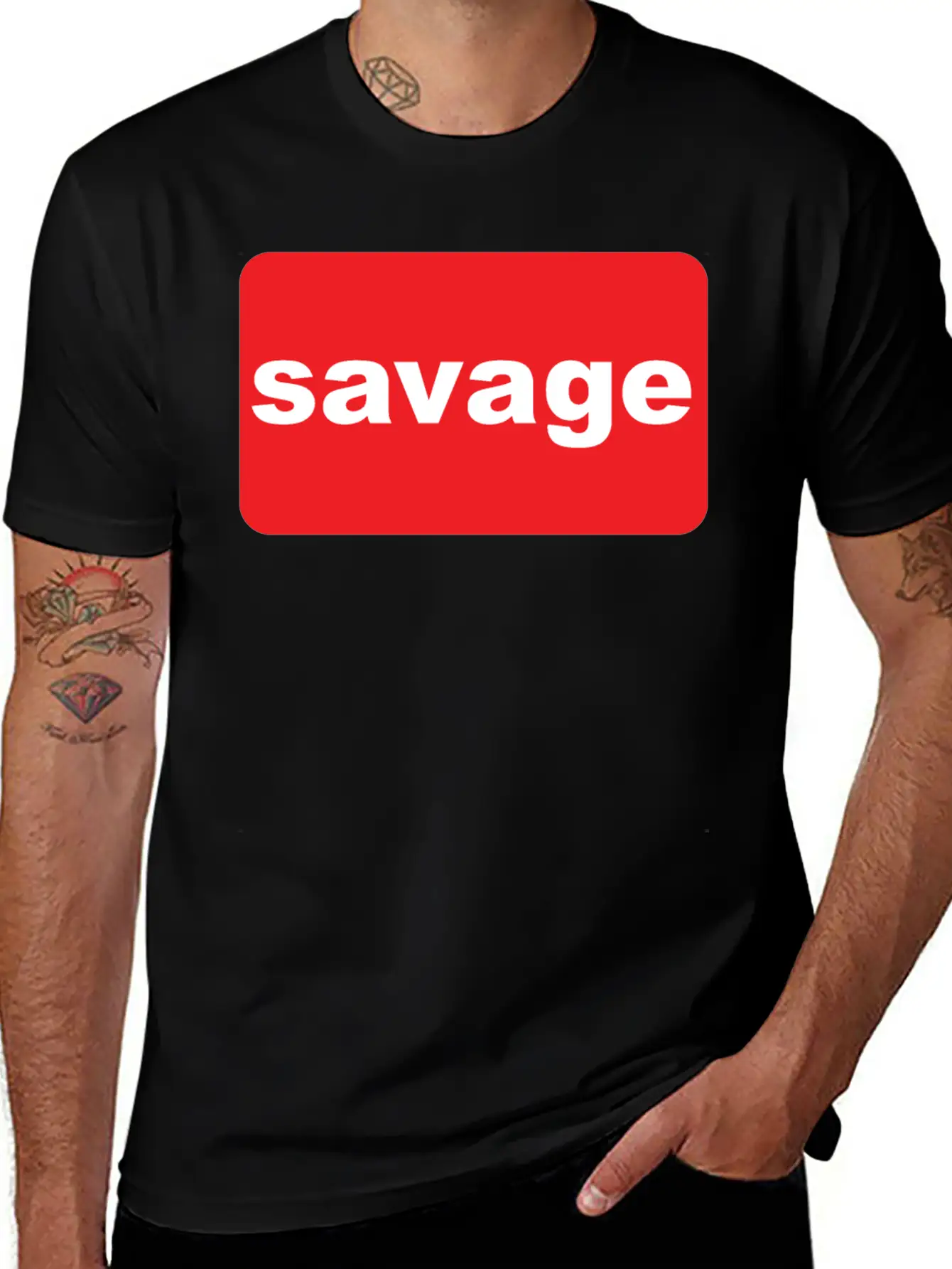 Savage Timeless Short Sleeve Tee – Comfy And Minimalist Design