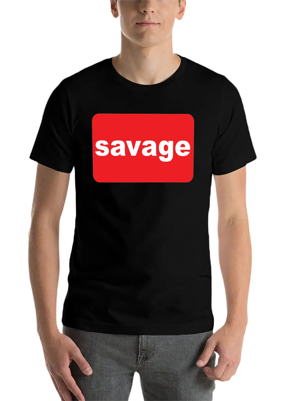 Savage Timeless Short Sleeve Tee – Comfy And Minimalist Design