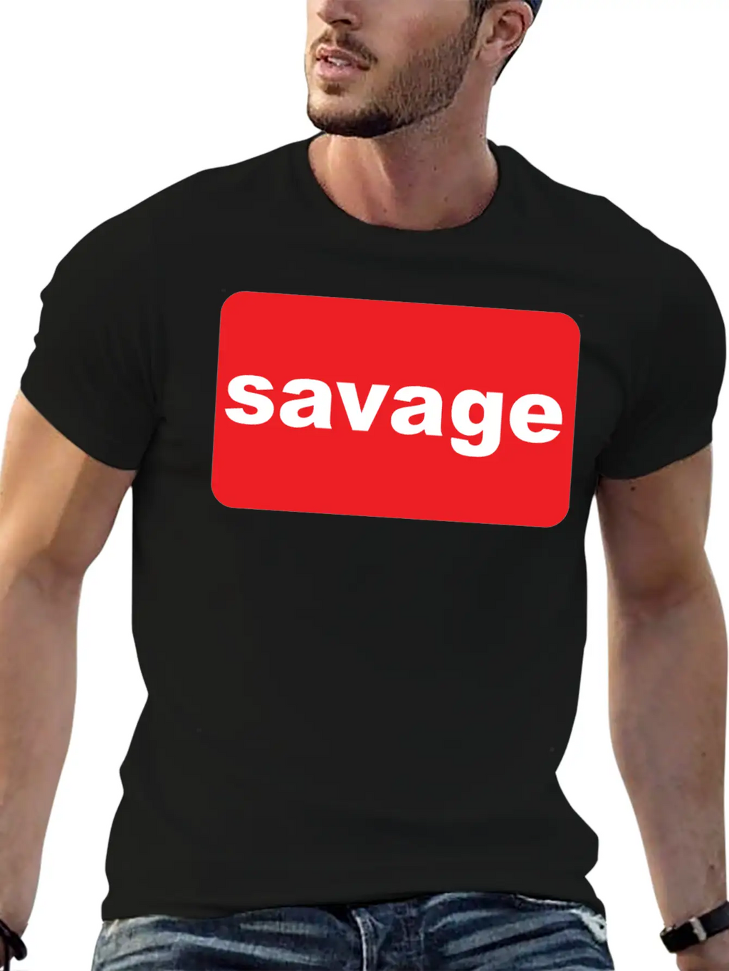Savage Timeless Short Sleeve Tee – Comfy And Minimalist Design