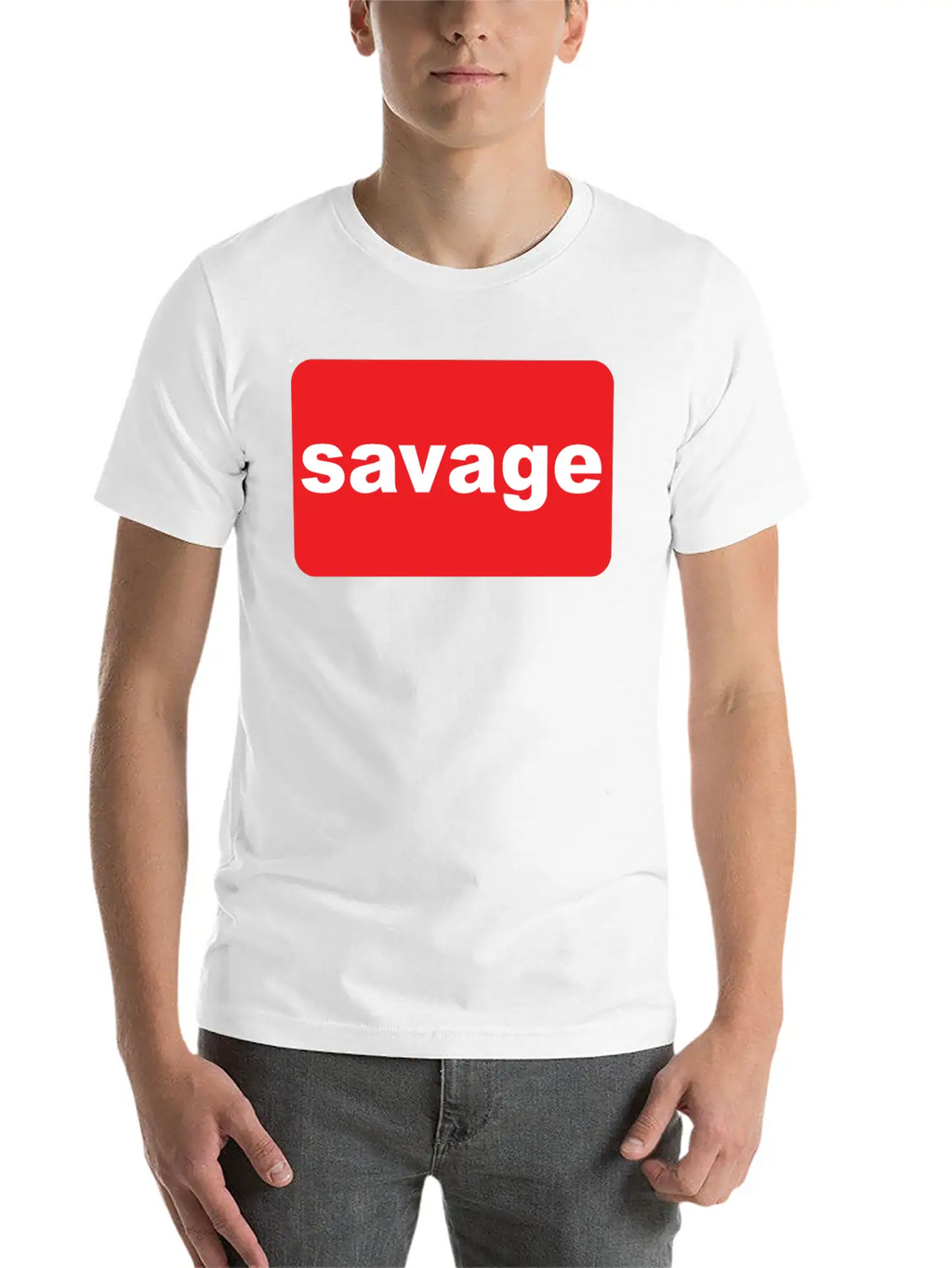Savage Timeless Short Sleeve Tee – Comfy And Minimalist Design