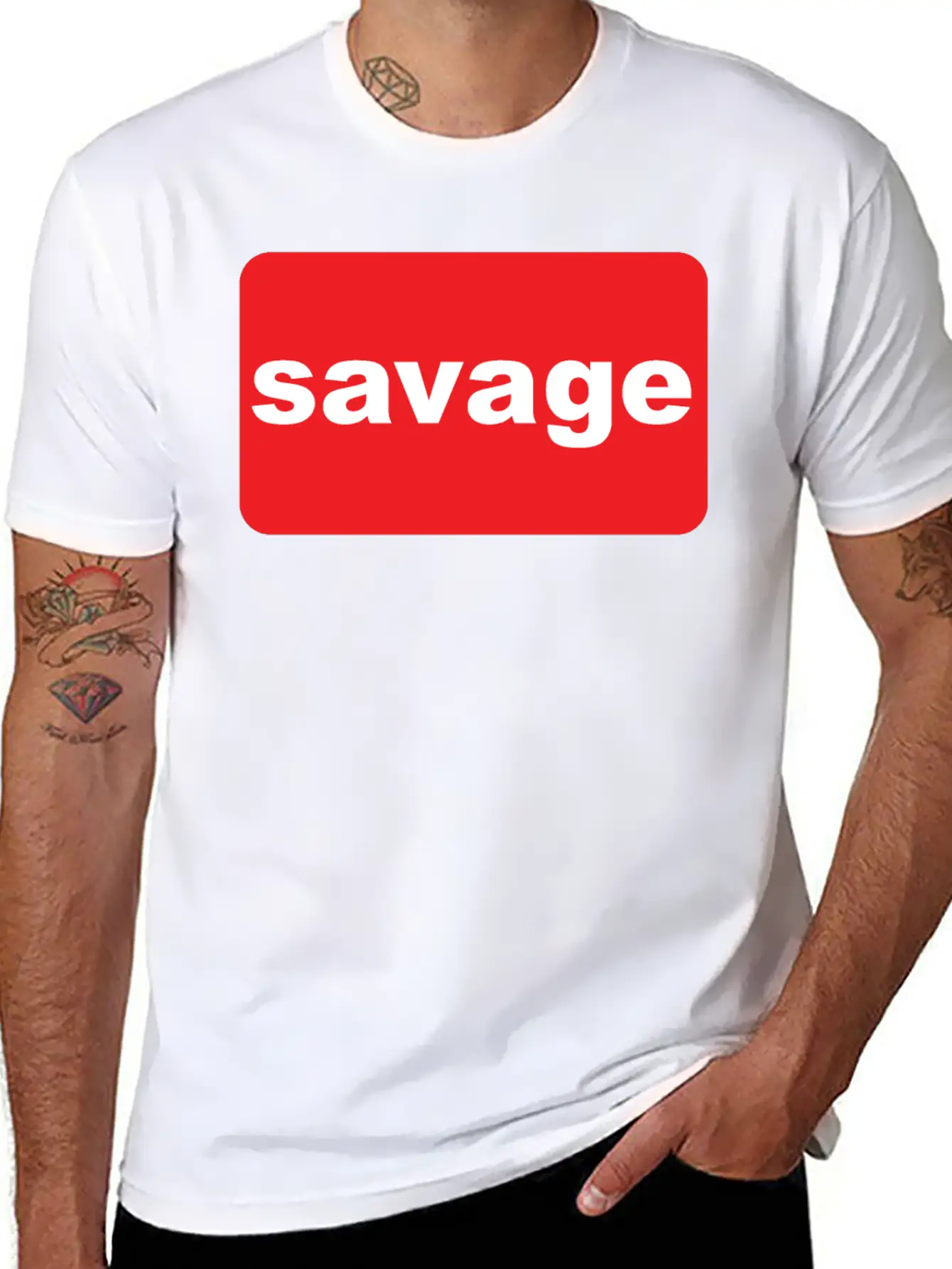 Savage Timeless Short Sleeve Tee – Comfy And Minimalist Design