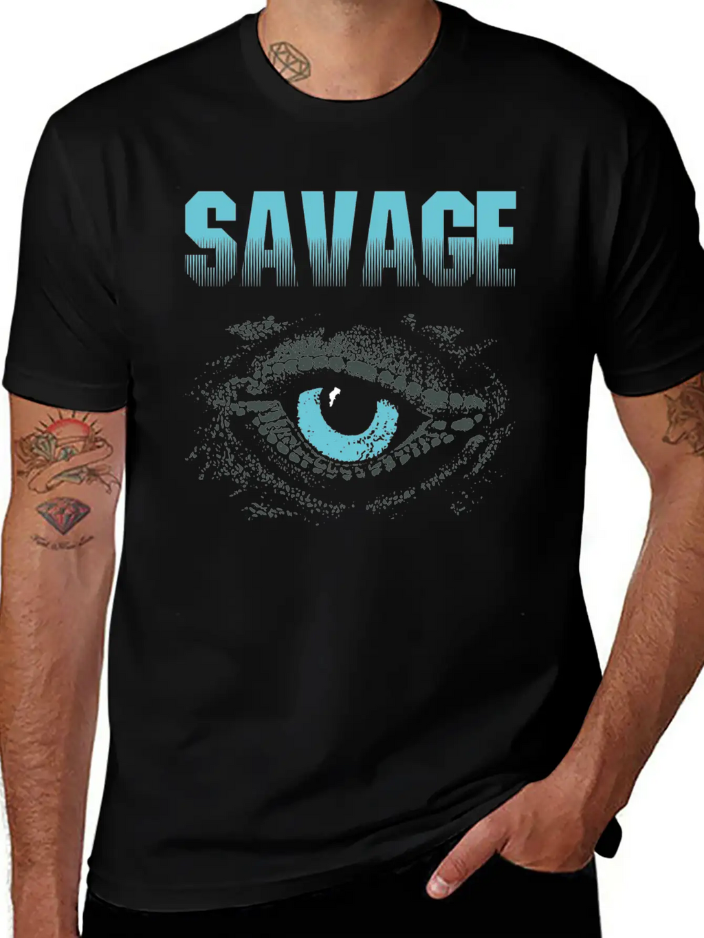 Savage Unisex Casual T-Shirt – Clean Design For Daily Comfort