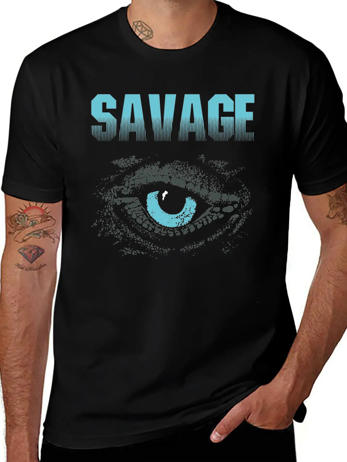 Savage Unisex Casual T-Shirt – Clean Design For Daily Comfort