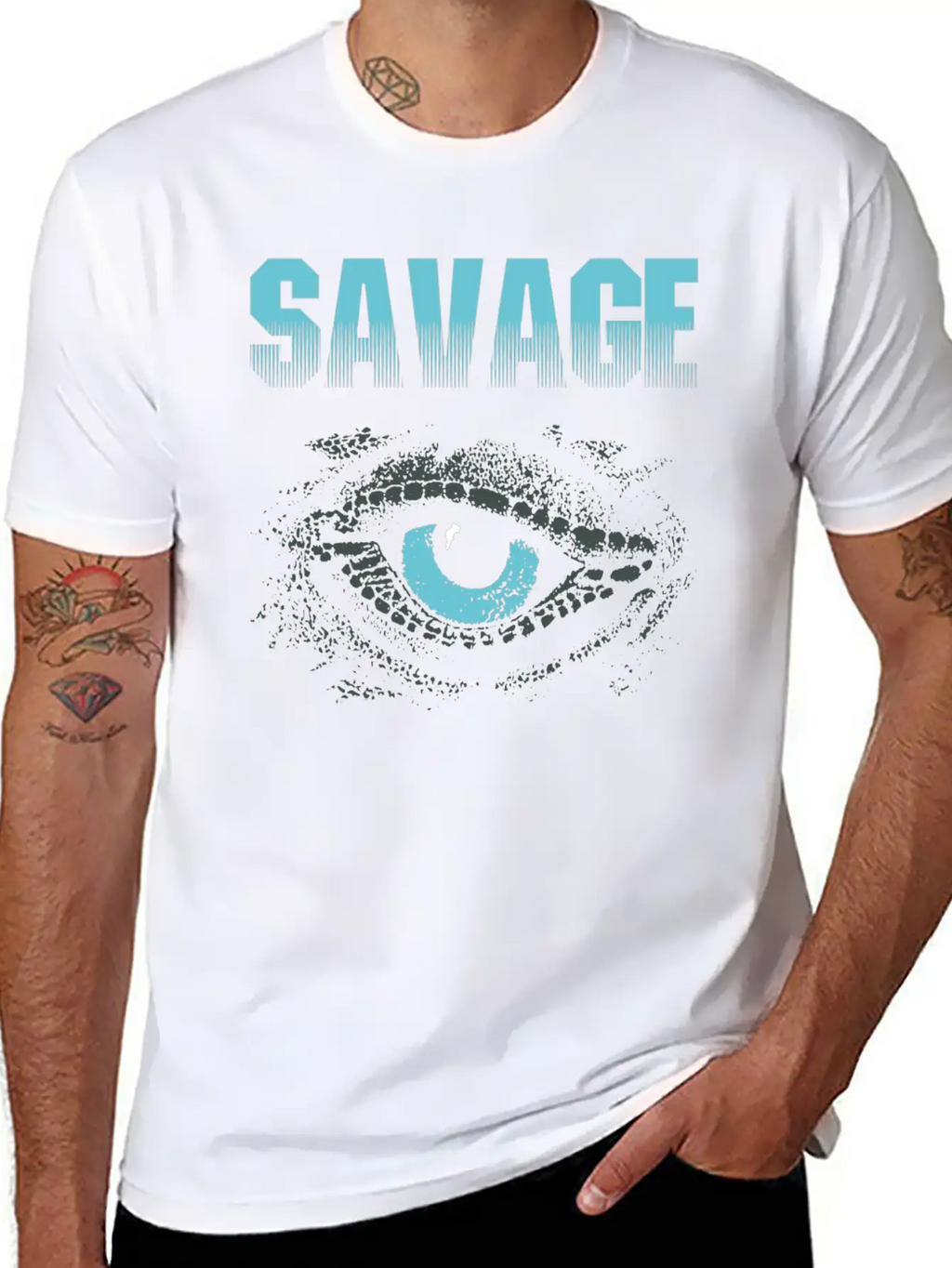 Savage Unisex Casual T-Shirt – Clean Design For Daily Comfort