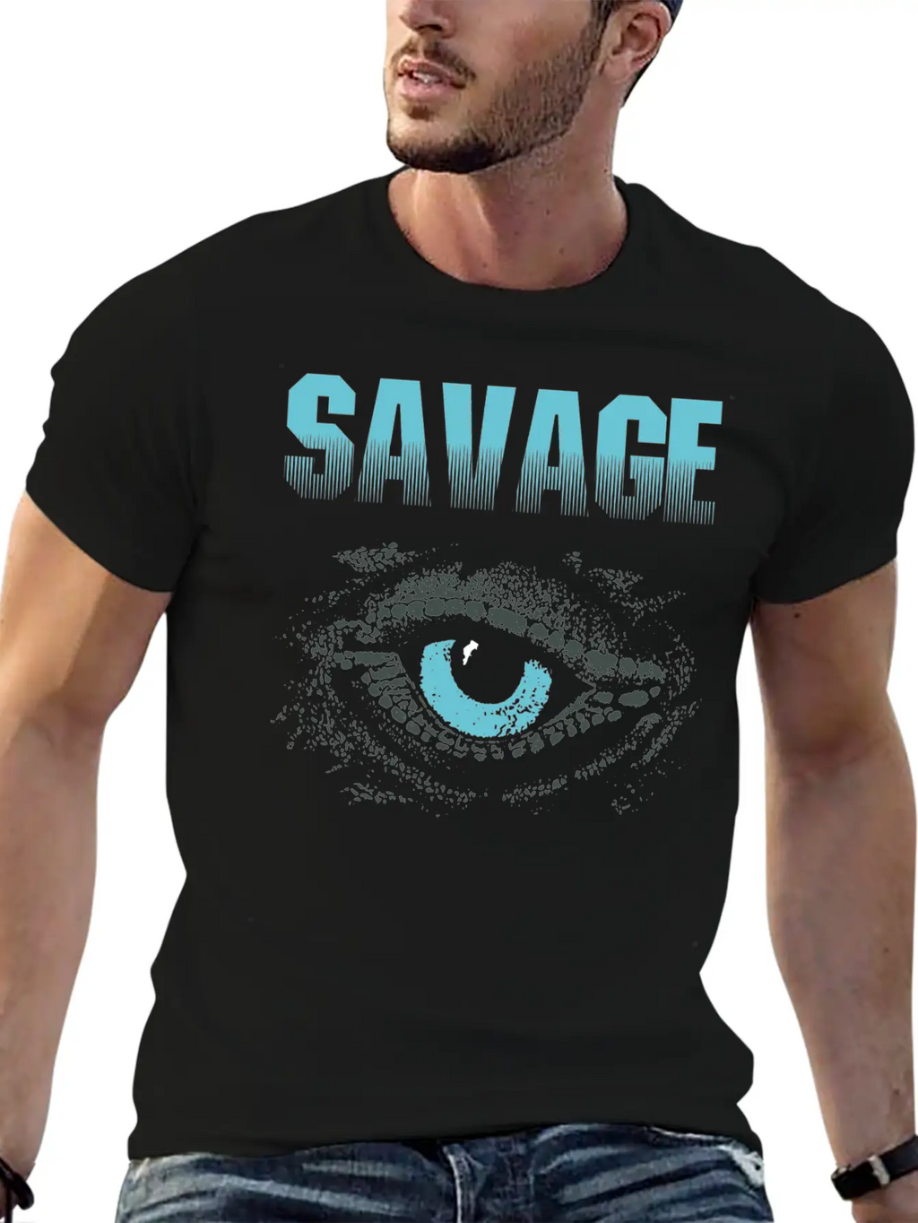 Savage Unisex Casual T-Shirt – Clean Design For Daily Comfort