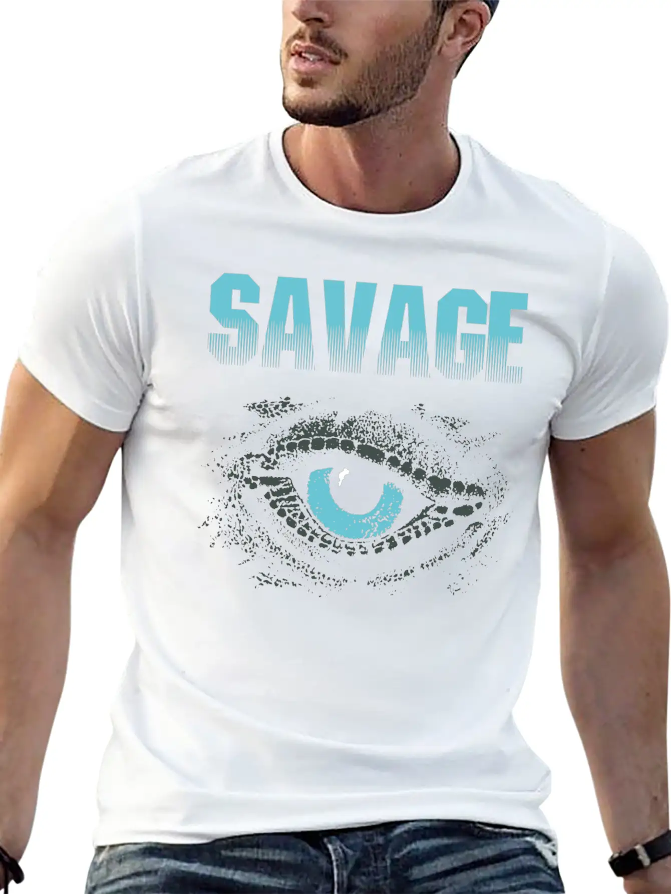 Savage Unisex Casual T-Shirt – Clean Design For Daily Comfort