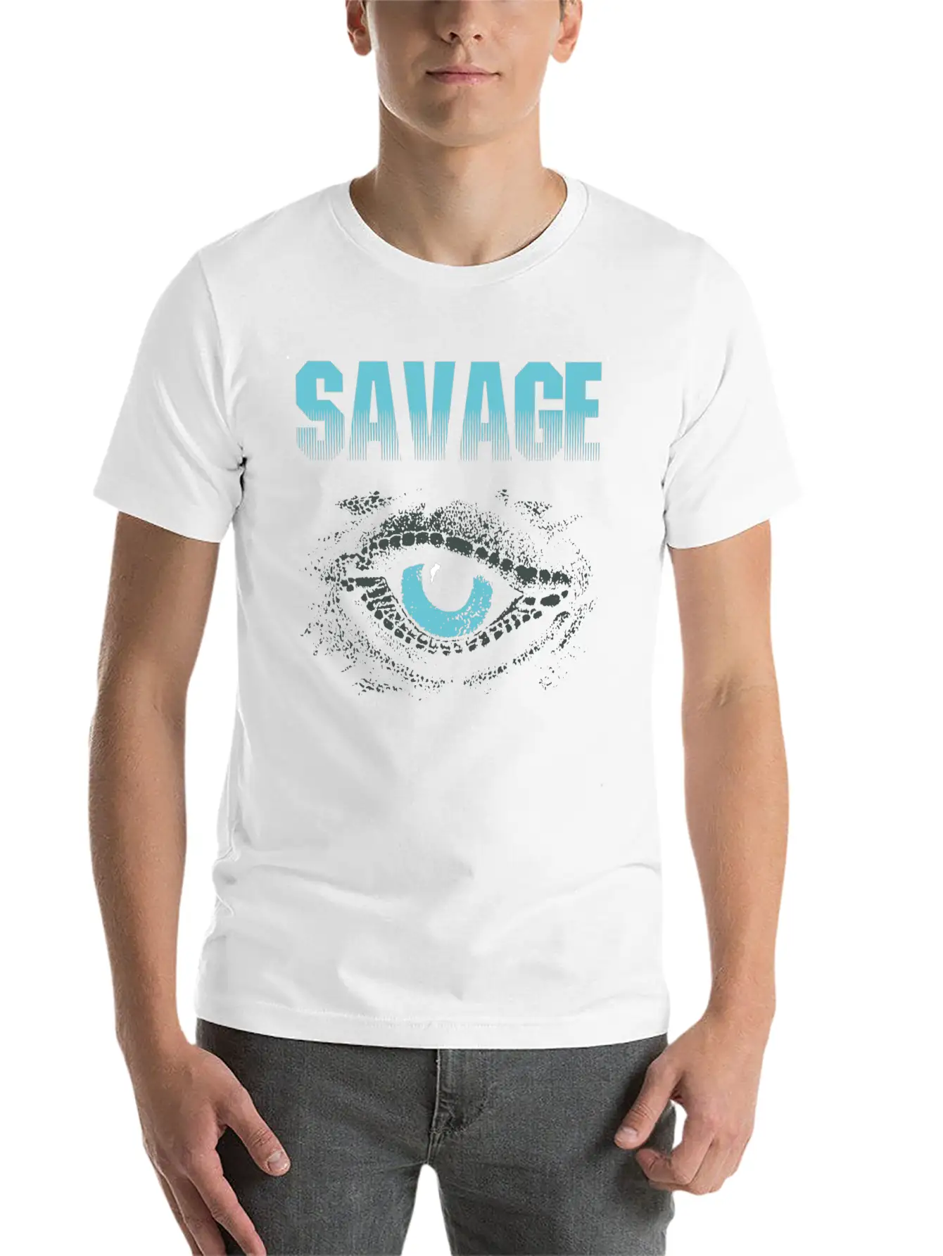 Savage Unisex Casual T-Shirt – Clean Design For Daily Comfort