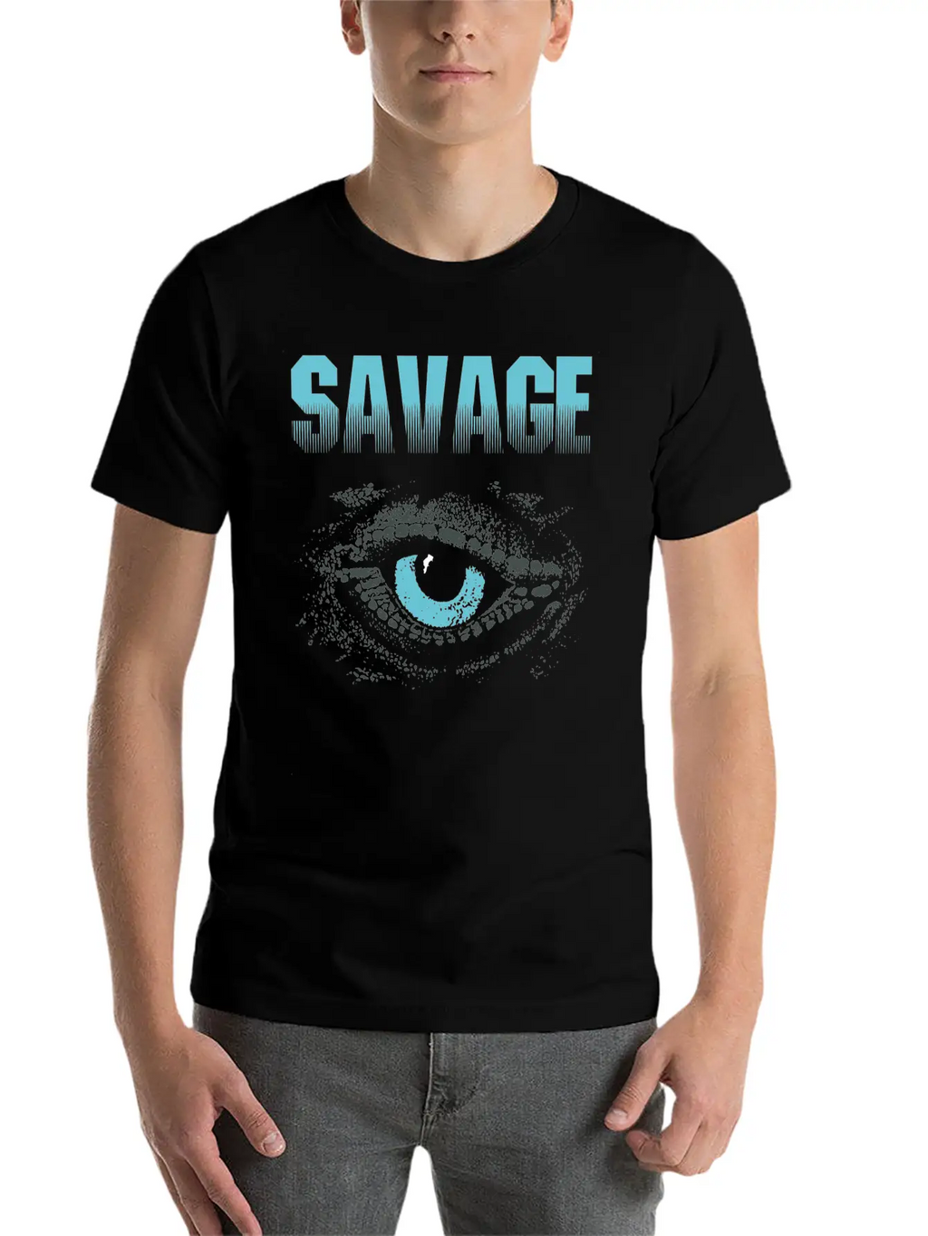 Savage Unisex Casual T-Shirt – Clean Design For Daily Comfort