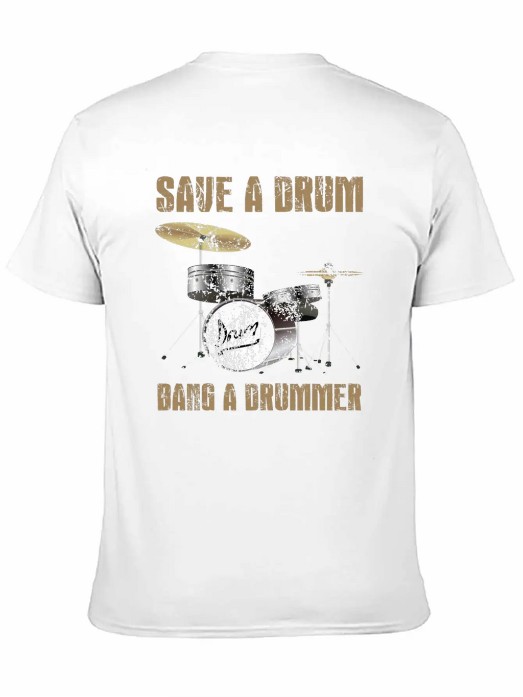 Save A Drum Essential Cotton Tee For Daily Outfits – Unisex Style
