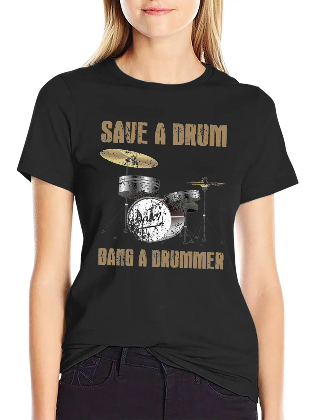 Save A Drum Essential Cotton Tee For Daily Outfits – Unisex Style