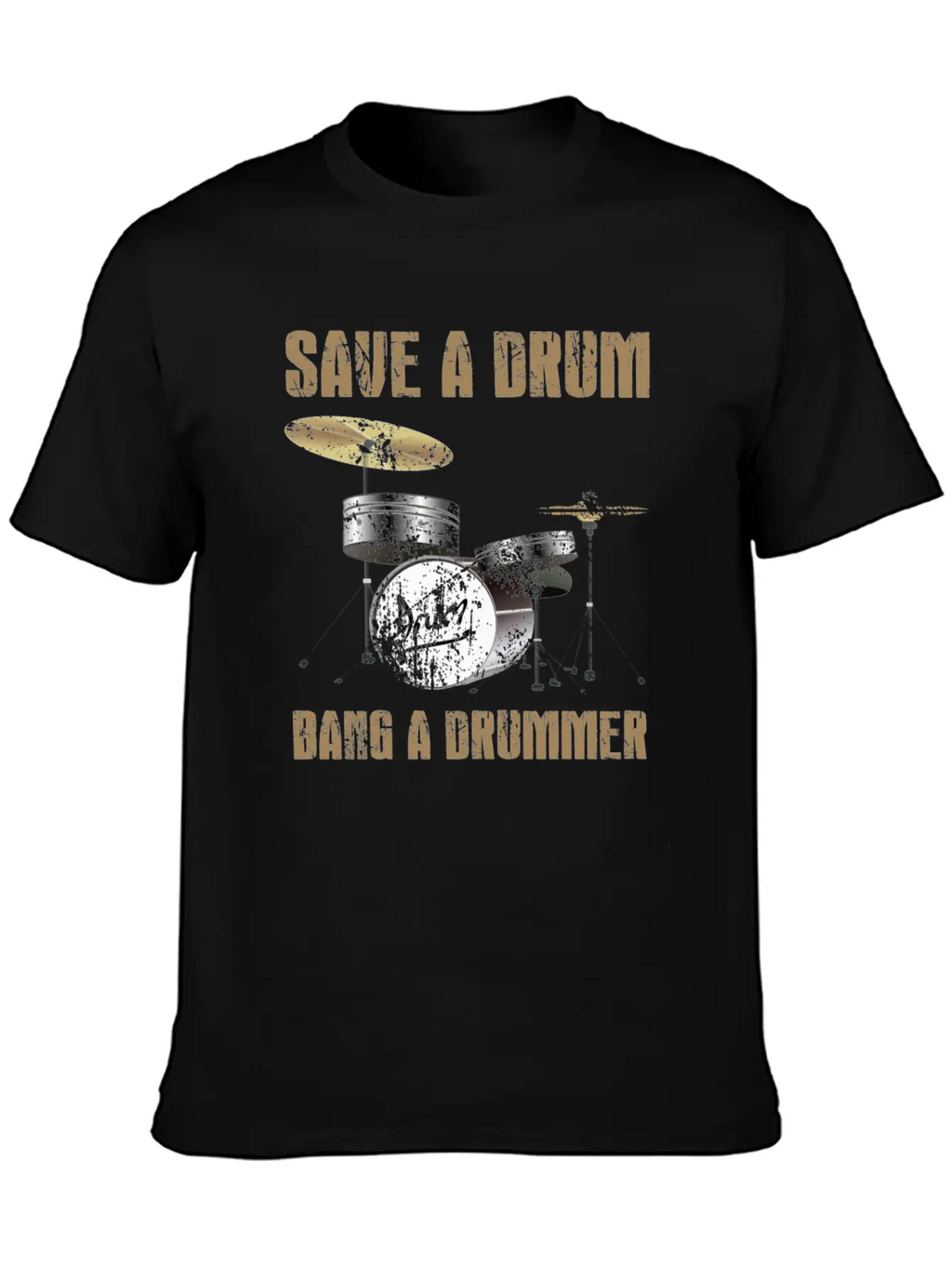 Save A Drum Essential Cotton Tee For Daily Outfits – Unisex Style