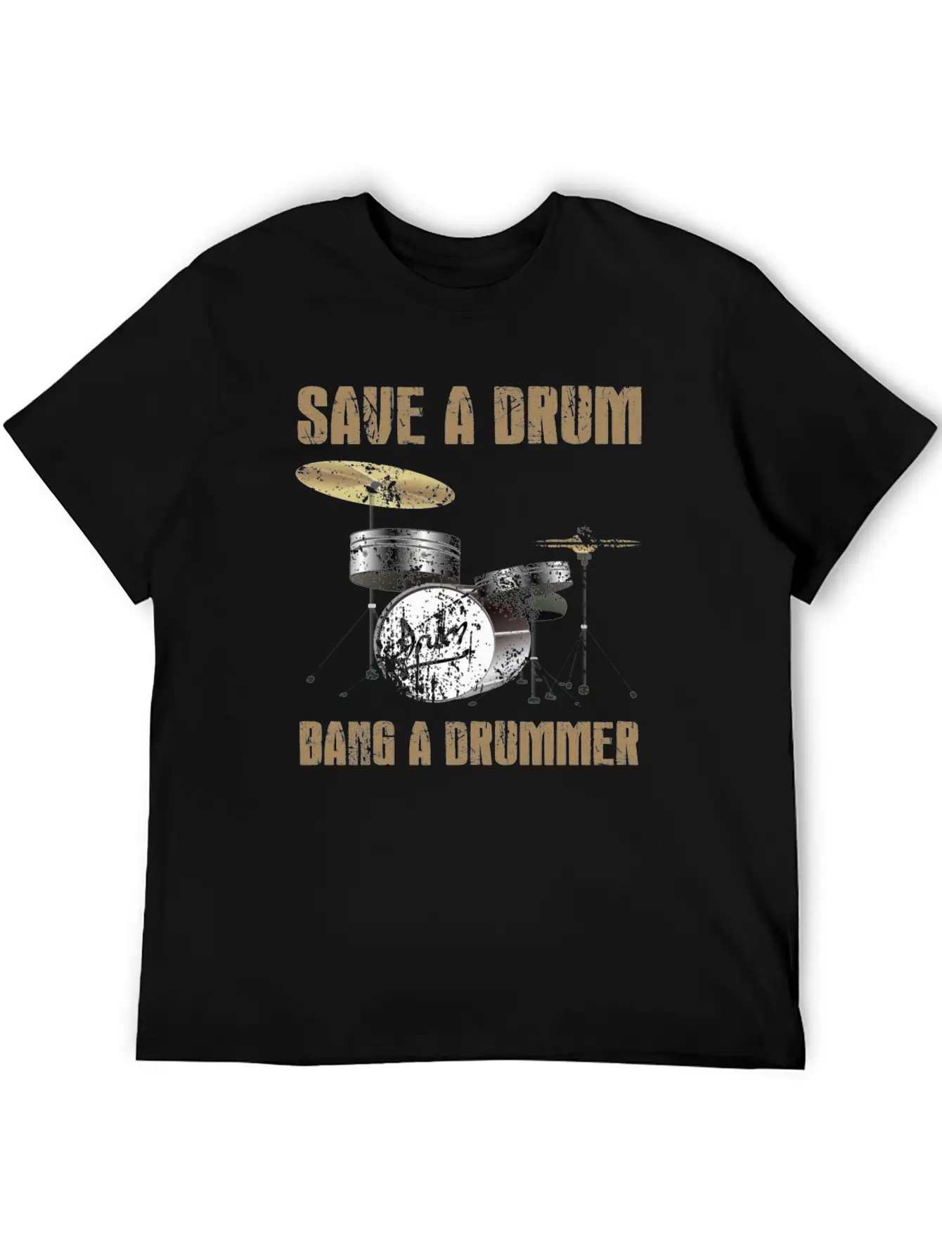 Save A Drum Essential Cotton Tee For Daily Outfits – Unisex Style