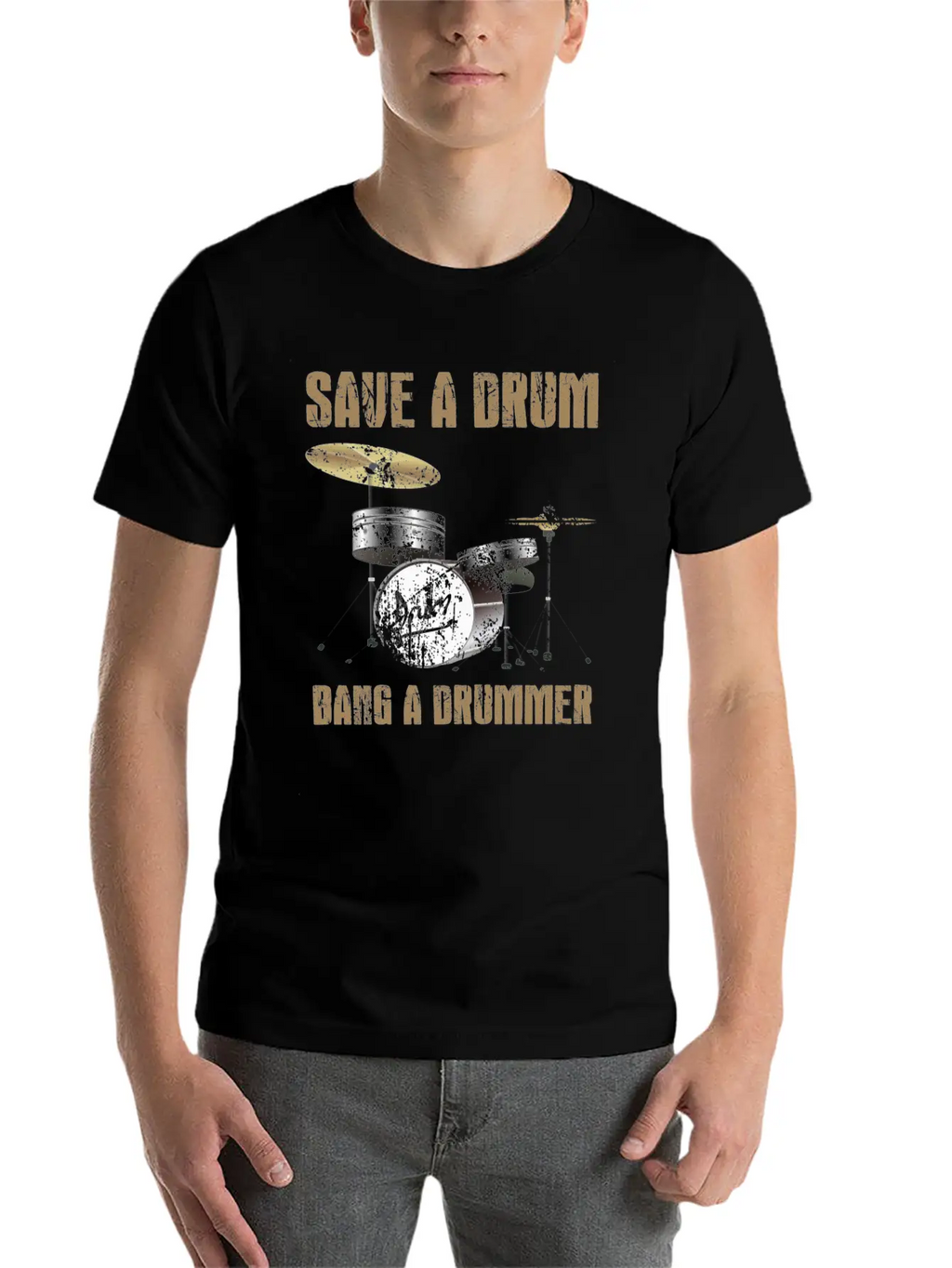 Save A Drum Essential Cotton Tee For Daily Outfits – Unisex Style