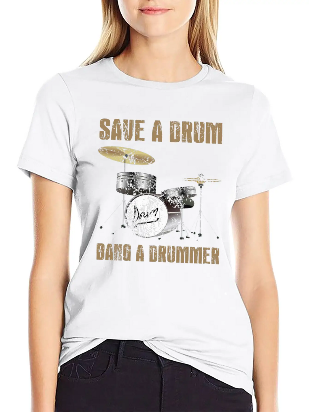 Save A Drum Essential Cotton Tee For Daily Outfits – Unisex Style