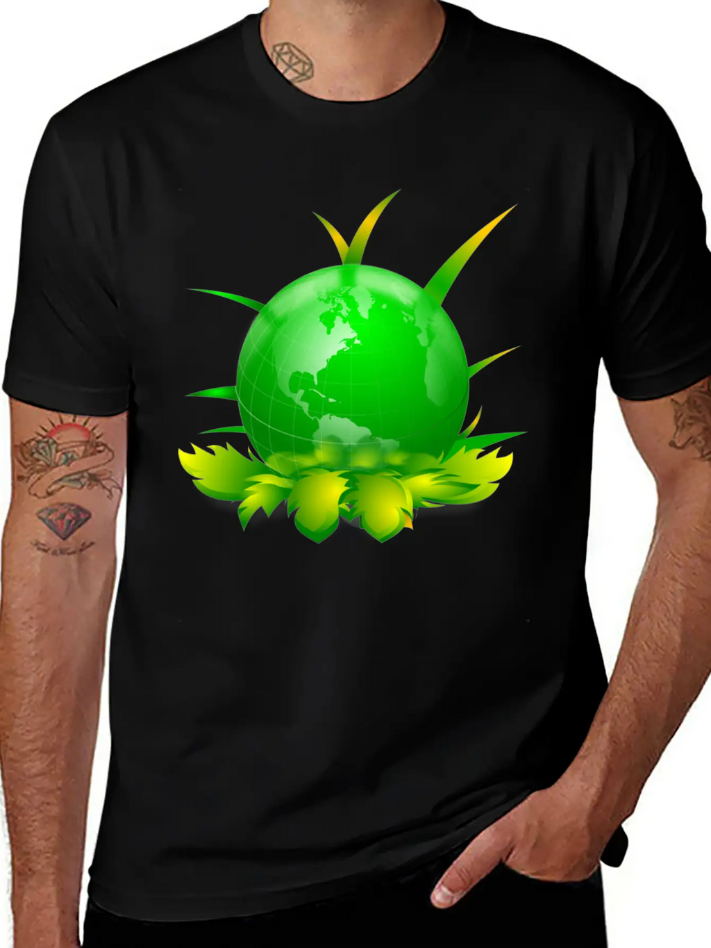 Save Earth Today Unisex Casual T-Shirt – Clean Design For Daily Comfort