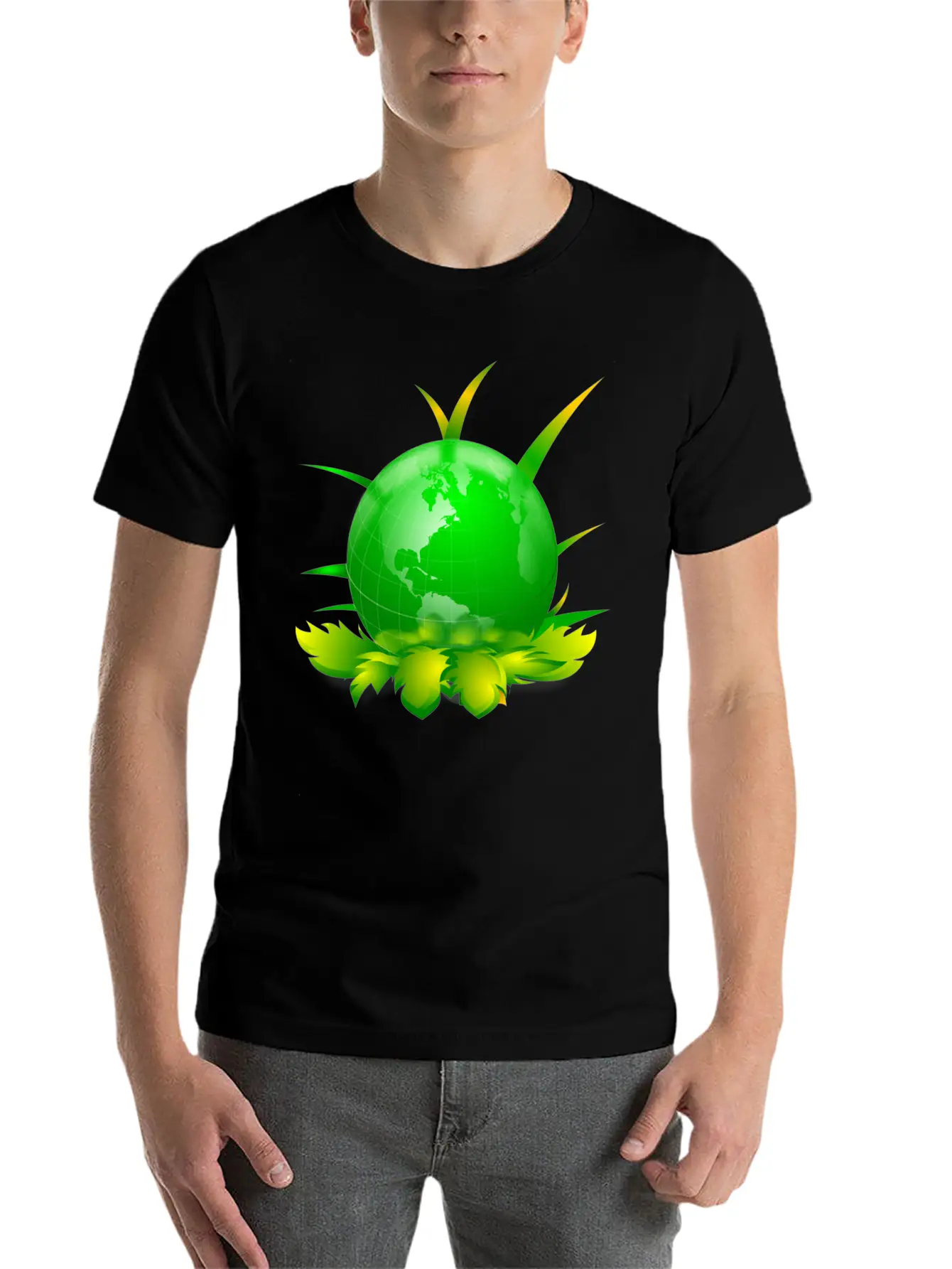 Save Earth Today Unisex Casual T-Shirt – Clean Design For Daily Comfort
