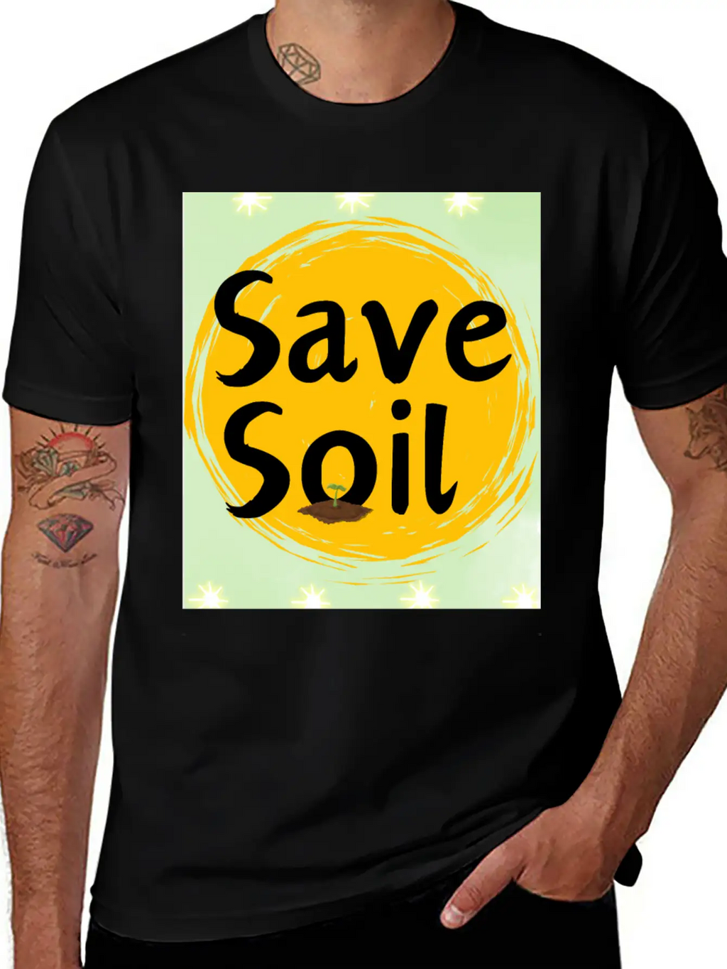 Save Soil Classic Cotton Tee – Unisex Comfort For Any Season