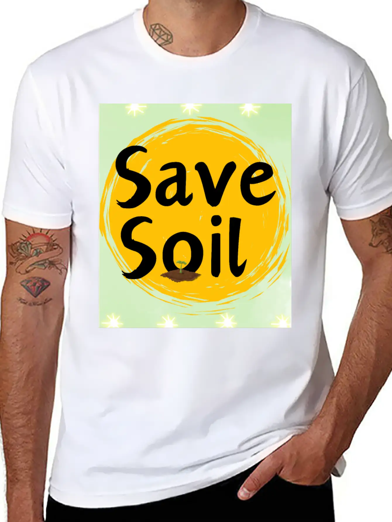 Save Soil Classic Cotton Tee – Unisex Comfort For Any Season