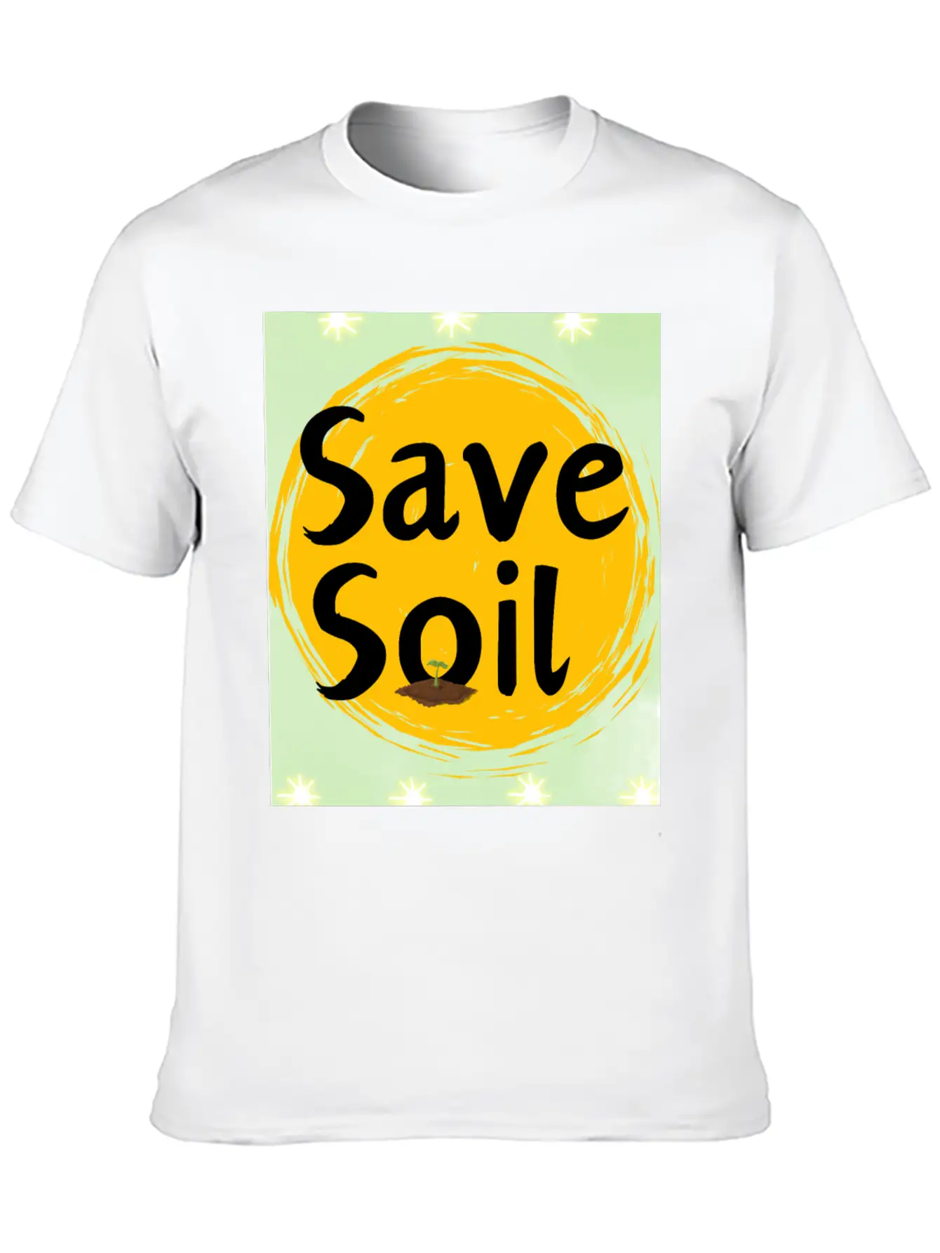 Save Soil Classic Cotton Tee – Unisex Comfort For Any Season