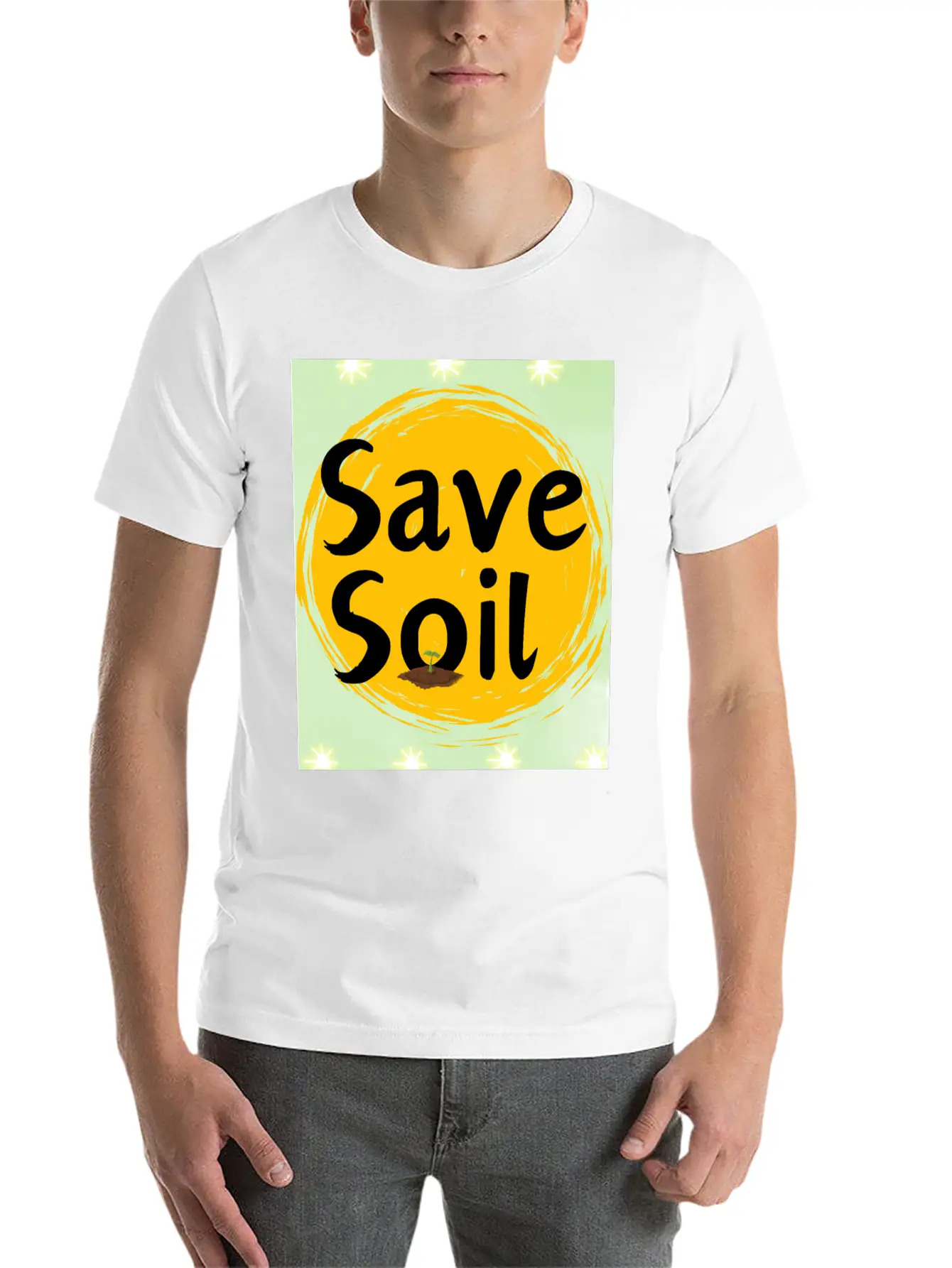 Save Soil Classic Cotton Tee – Unisex Comfort For Any Season