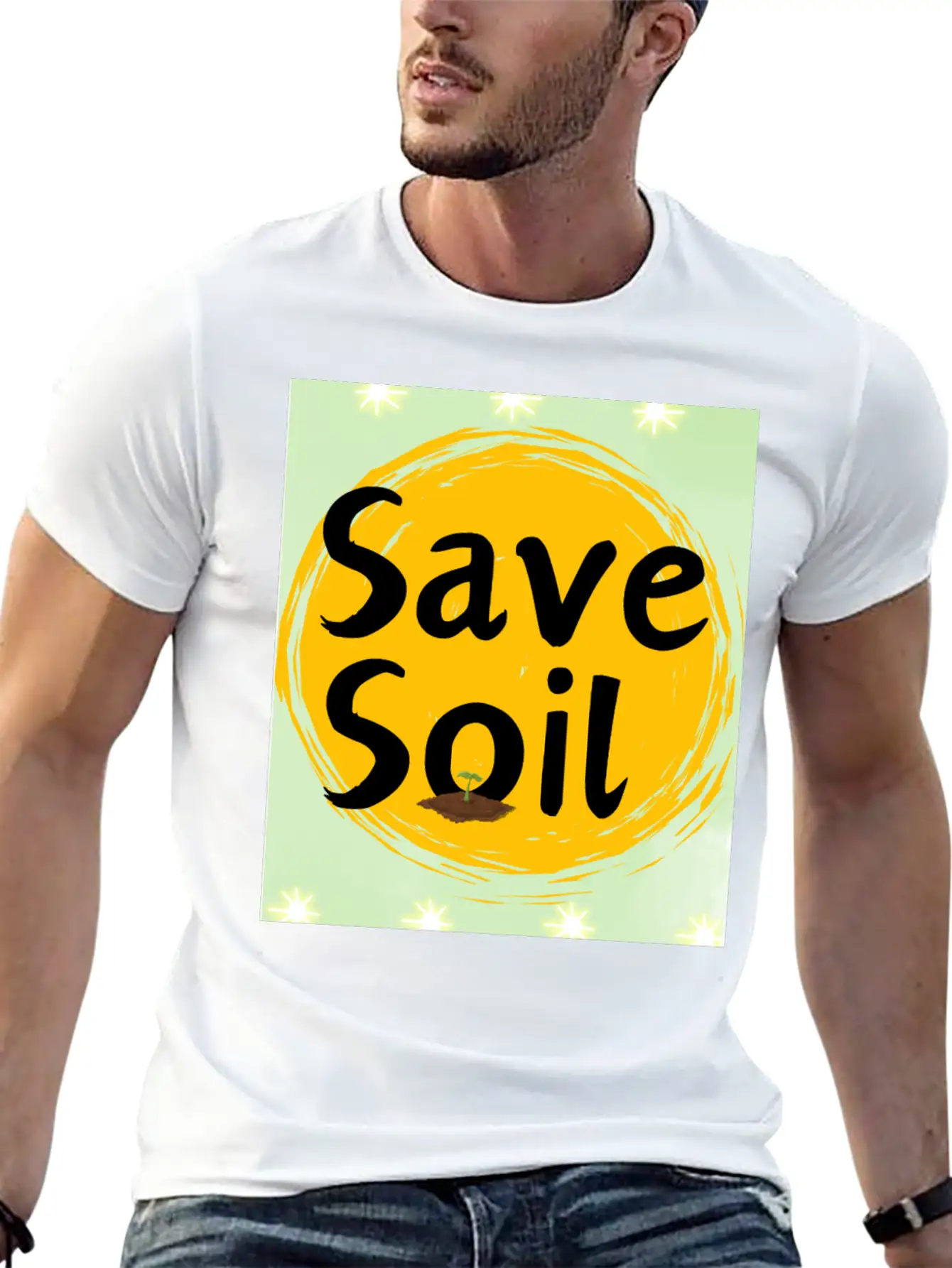 Save Soil Classic Cotton Tee – Unisex Comfort For Any Season
