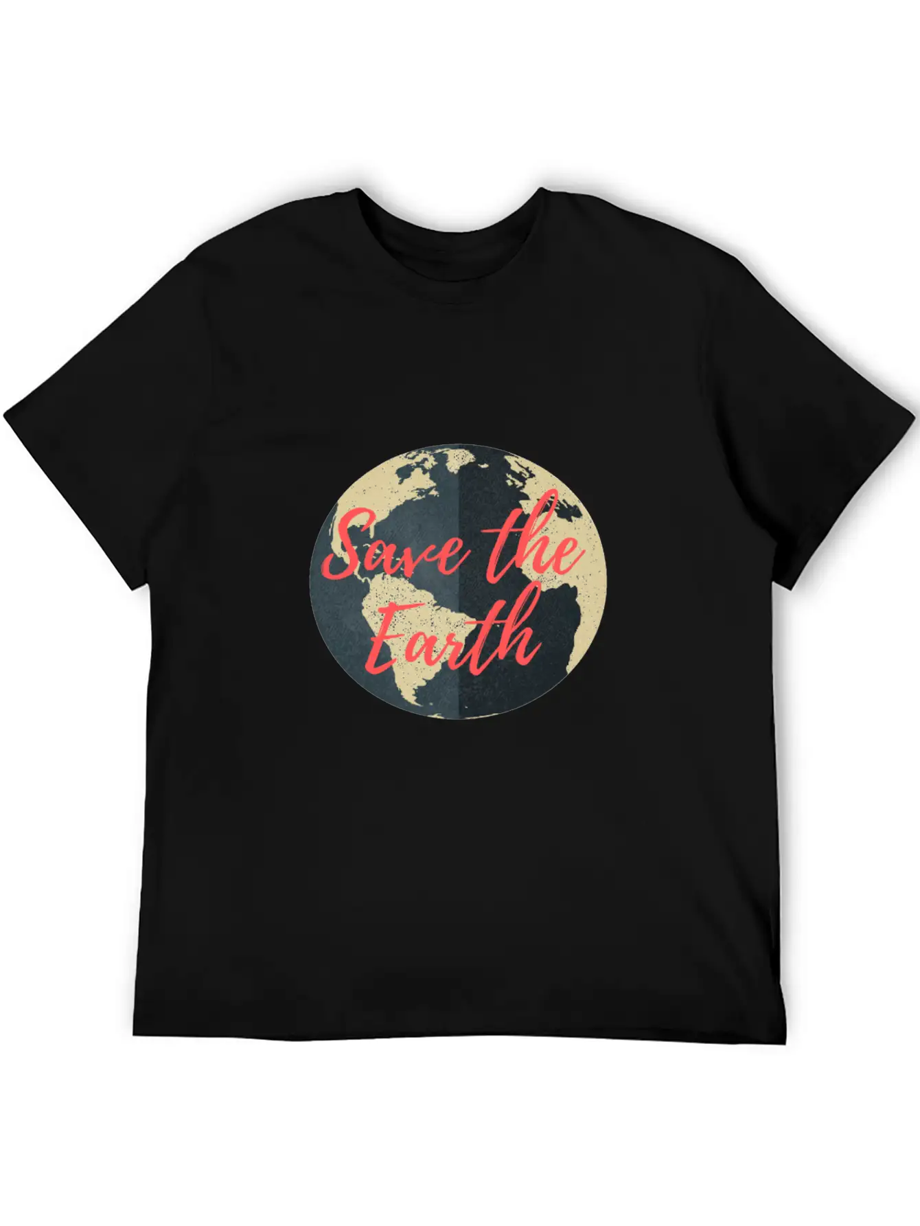 Save The Earth Classic Cotton Tee – Unisex Comfort For Any Season