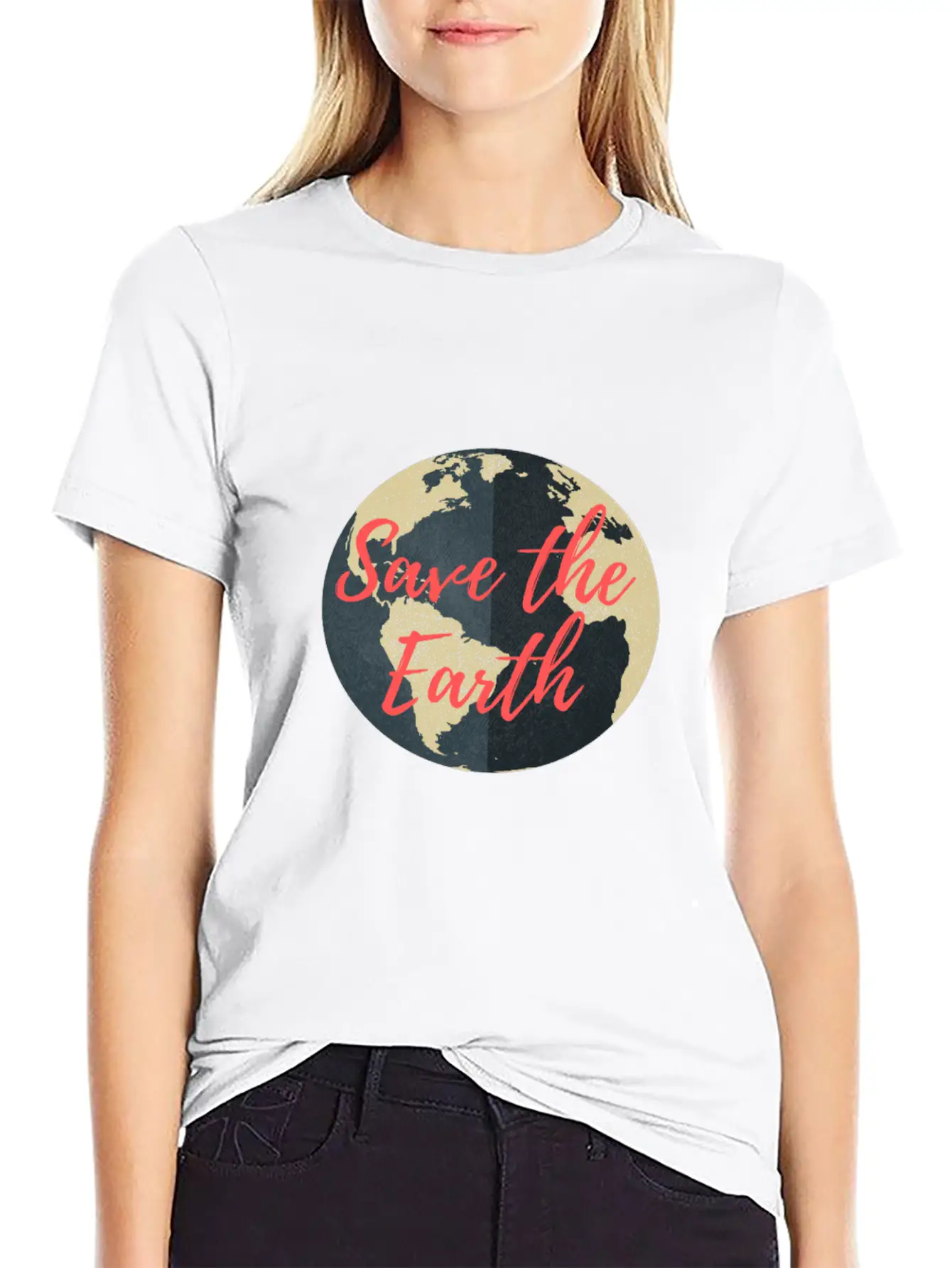 Save The Earth Classic Cotton Tee – Unisex Comfort For Any Season