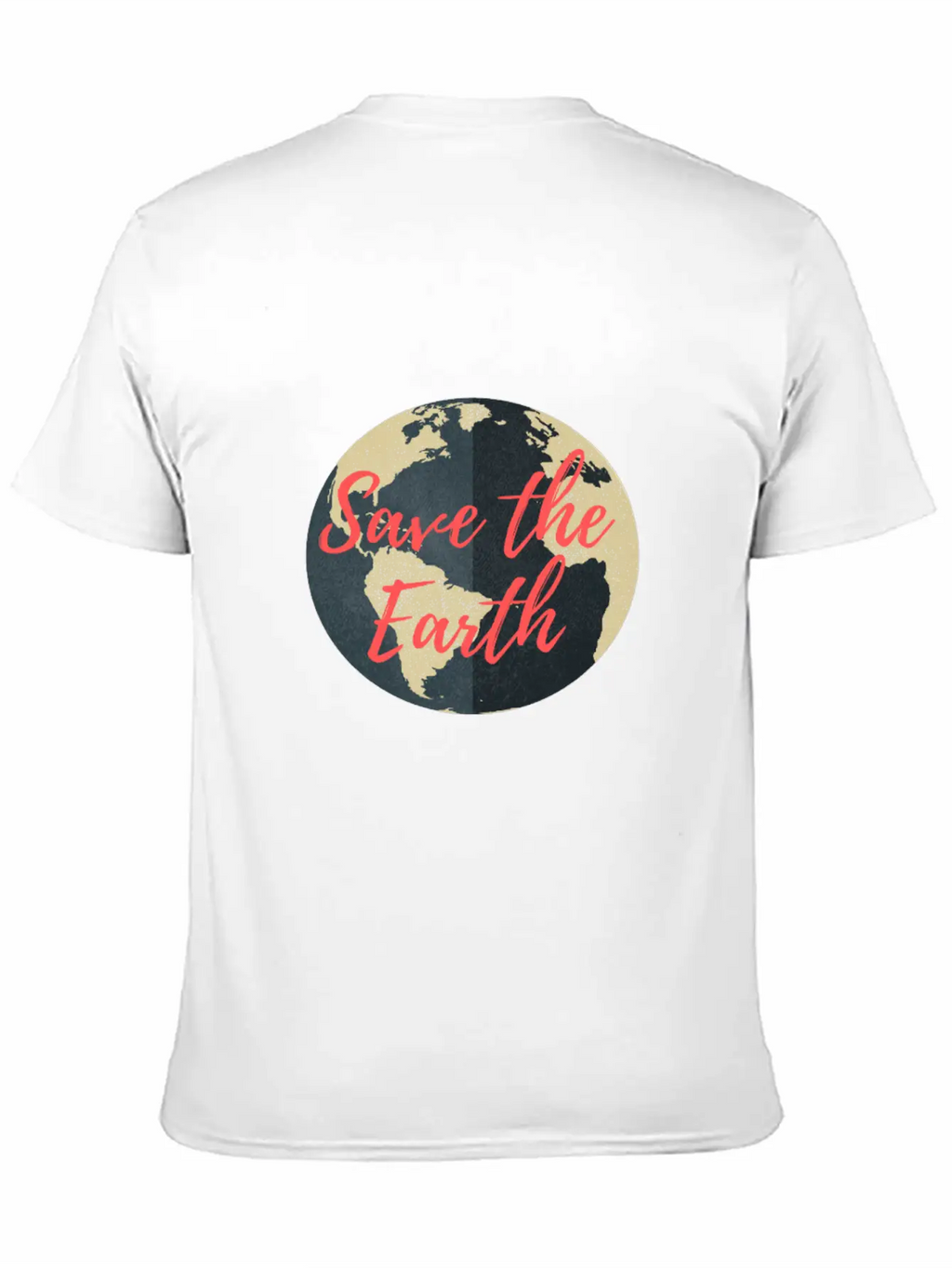 Save The Earth Classic Cotton Tee – Unisex Comfort For Any Season