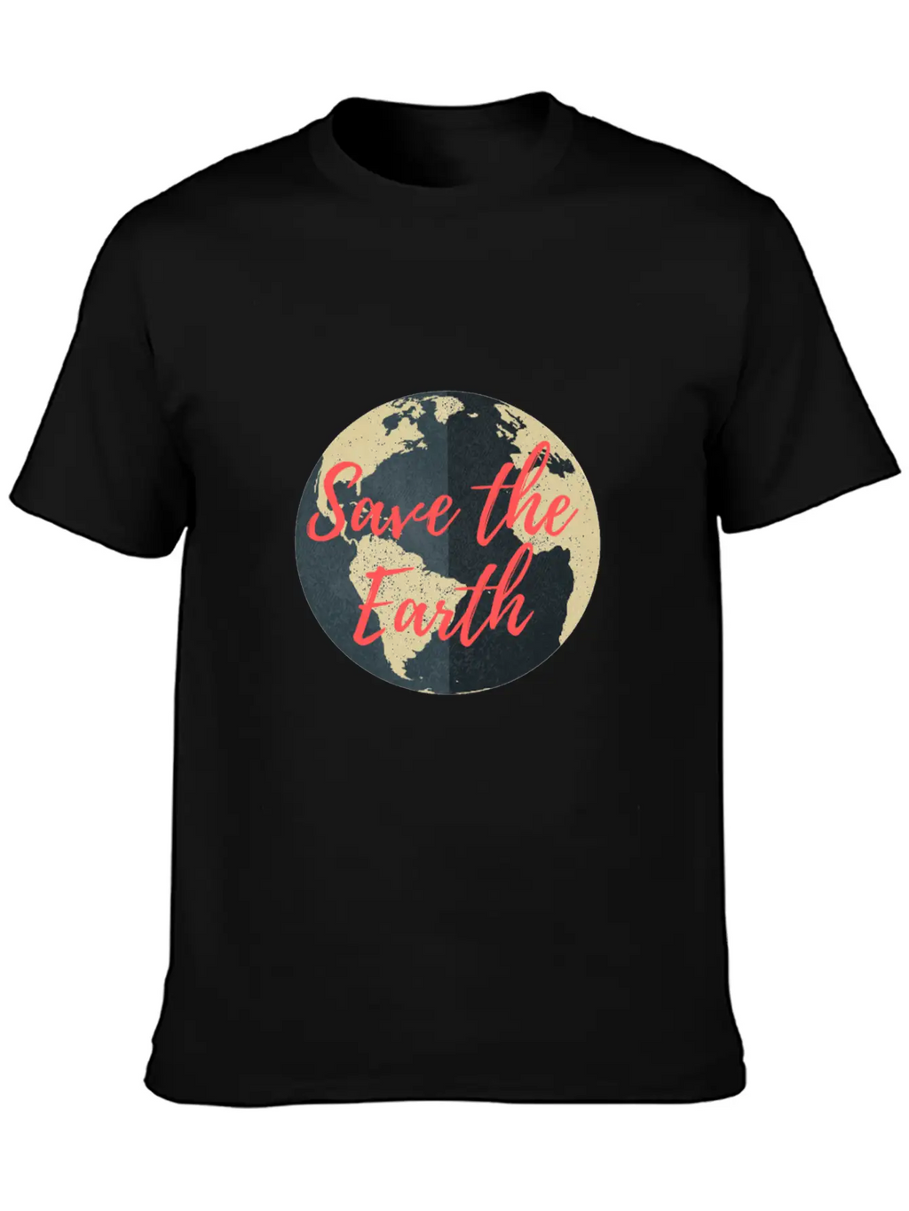 Save The Earth Classic Cotton Tee – Unisex Comfort For Any Season