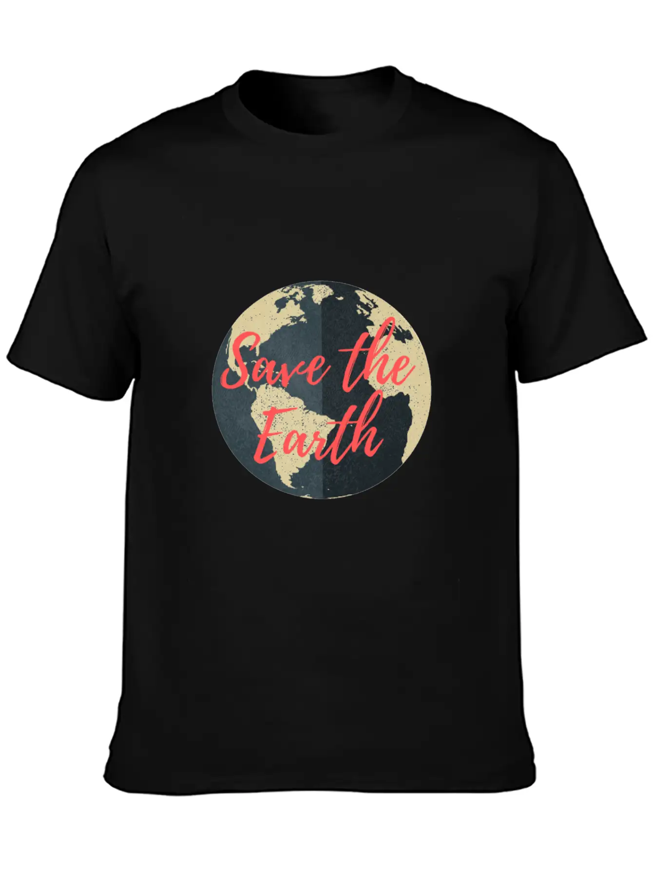 Save The Earth Classic Cotton Tee – Unisex Comfort For Any Season