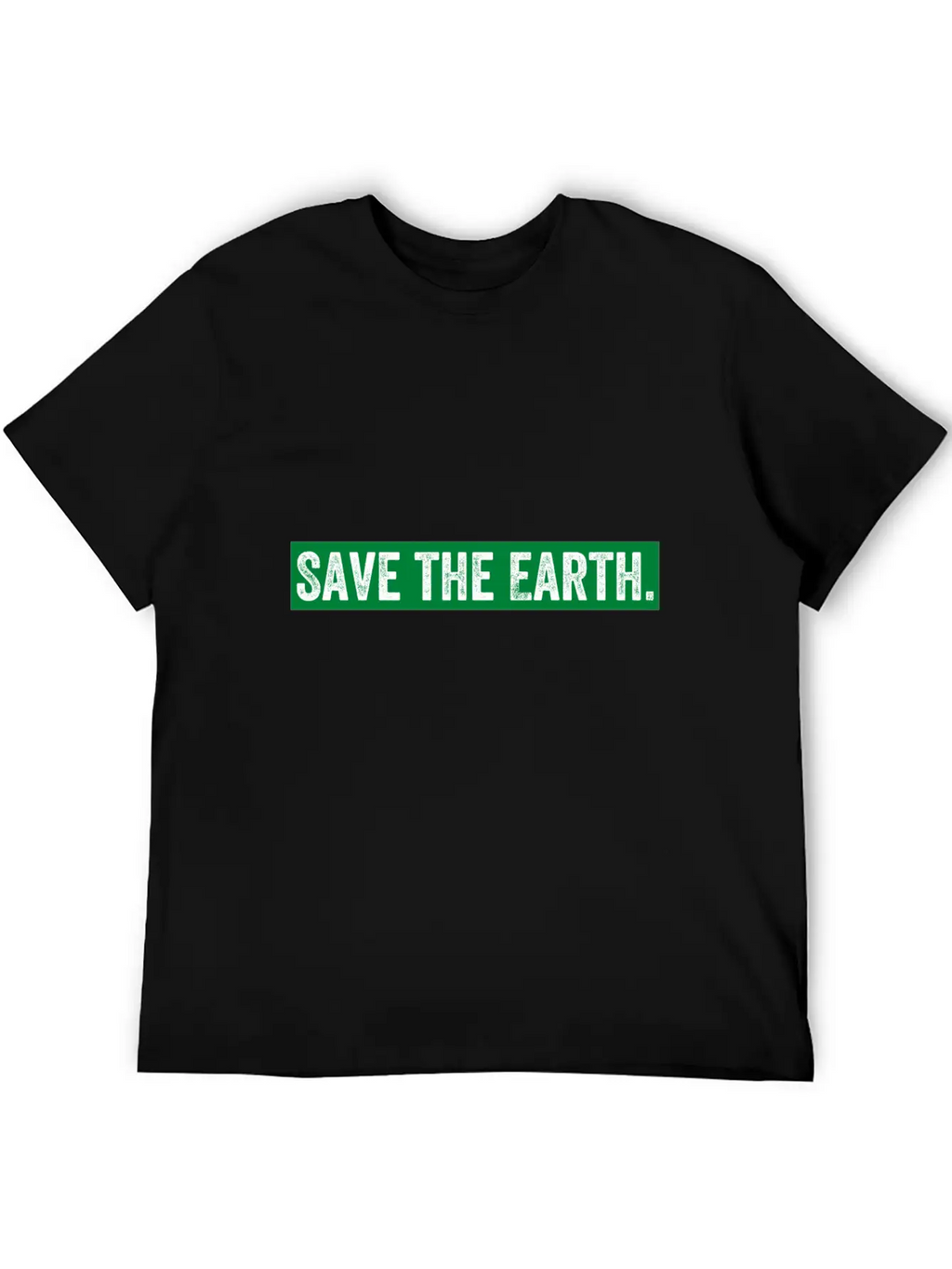 Save The Earth Unisex Casual T-Shirt – Clean Design For Daily Comfort