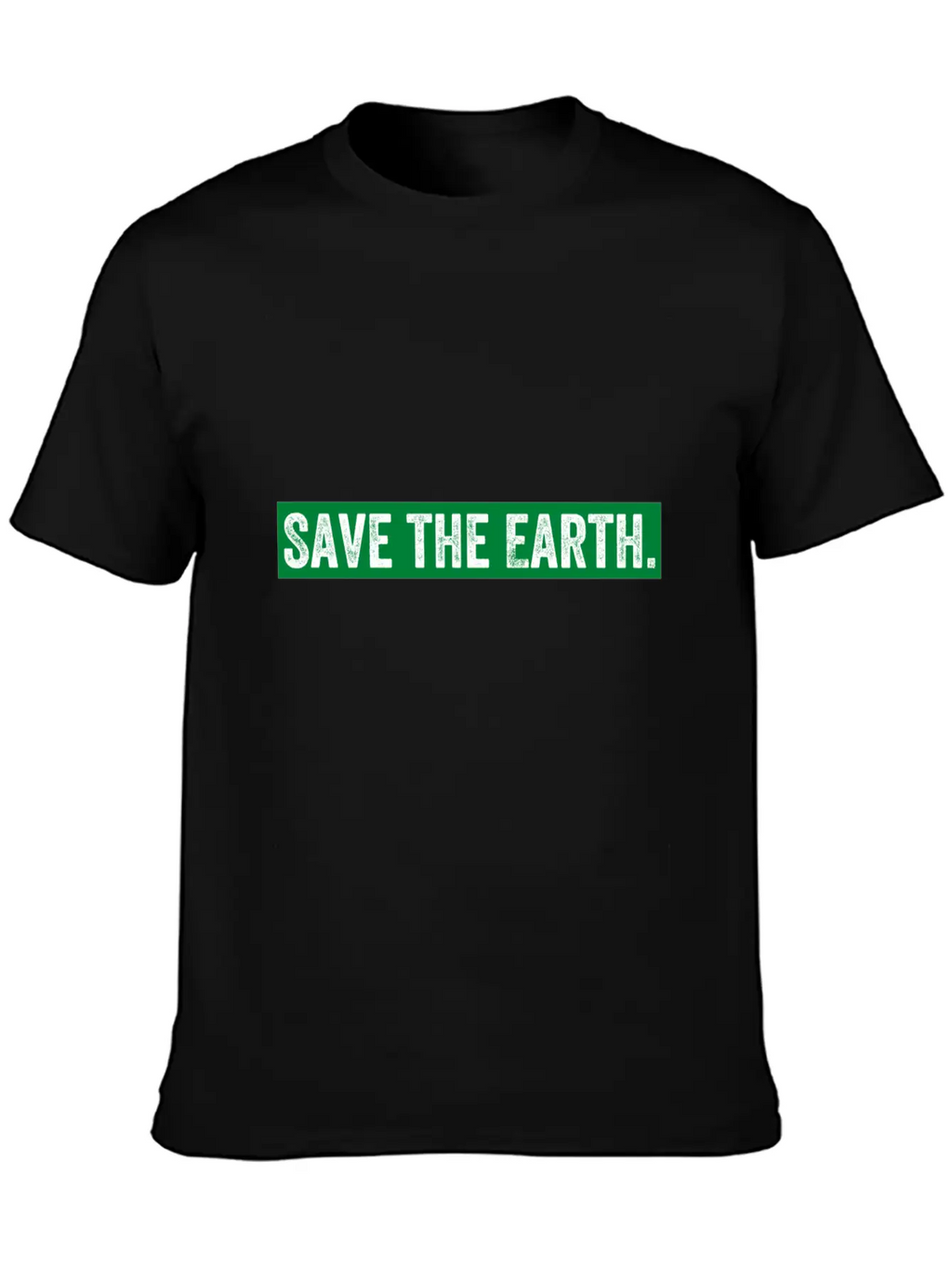 Save The Earth Unisex Casual T-Shirt – Clean Design For Daily Comfort
