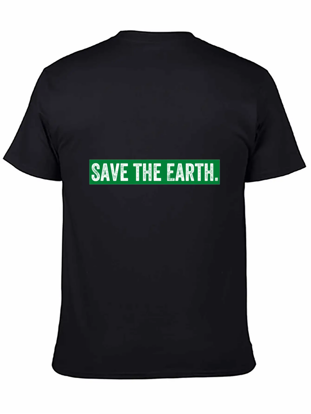Save The Earth Unisex Casual T-Shirt – Clean Design For Daily Comfort