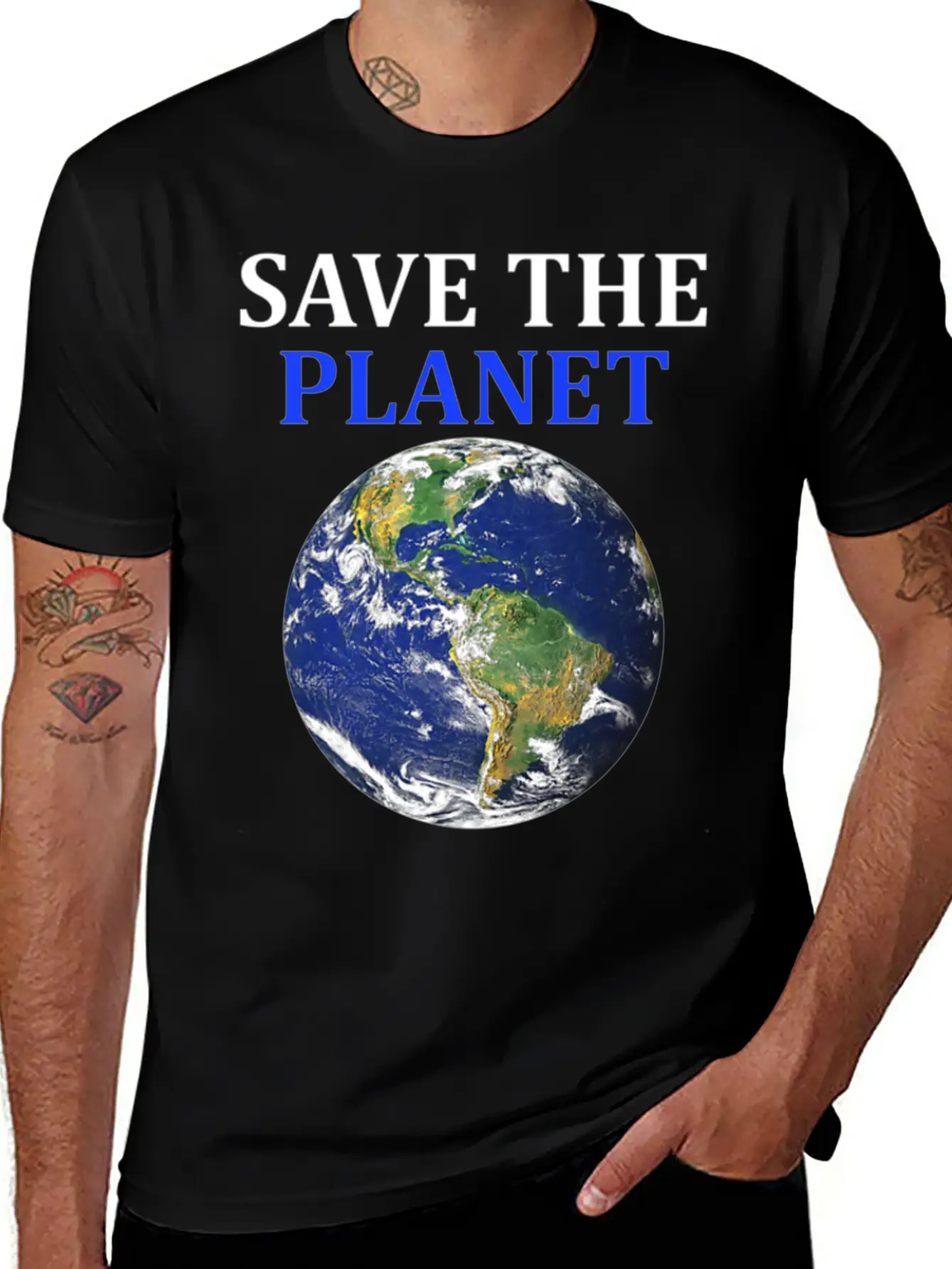 Save The Planet Eat The Babies Climate Change Basic Graphic T-Shirt – Daily Comfort In Soft Cotton