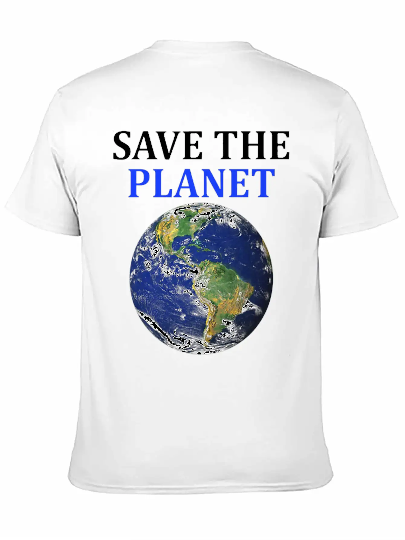 Save The Planet Eat The Babies Climate Change Basic Graphic T-Shirt – Daily Comfort In Soft Cotton